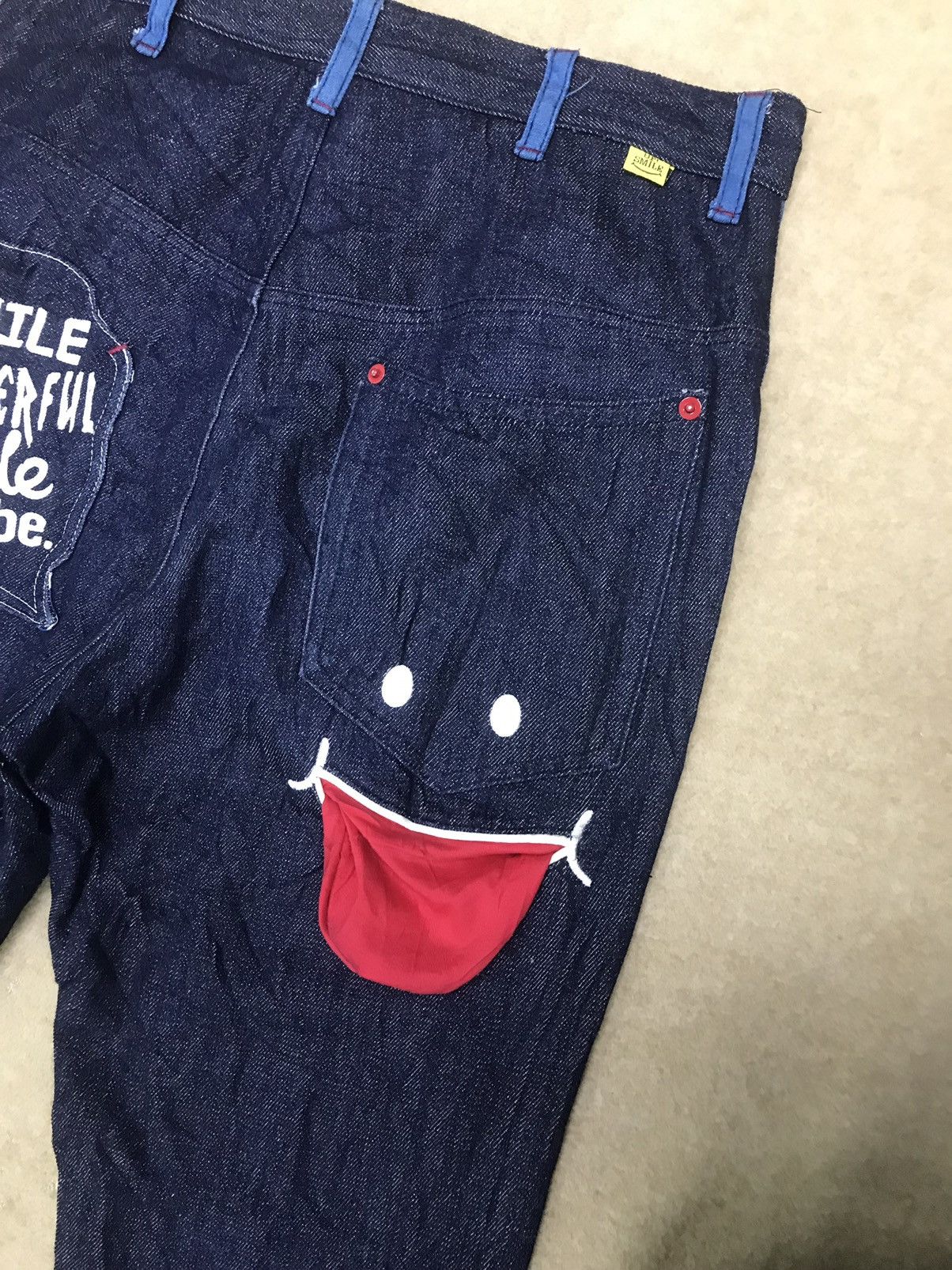 Designer × Japanese Brand Limited!! Up Smile Denim Size 31 Size US 31 - 8 Thumbnail