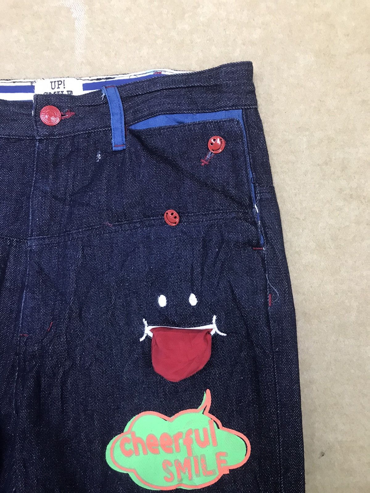 Designer × Japanese Brand Limited!! Up Smile Denim Size 31 Size US 31 - 5 Thumbnail