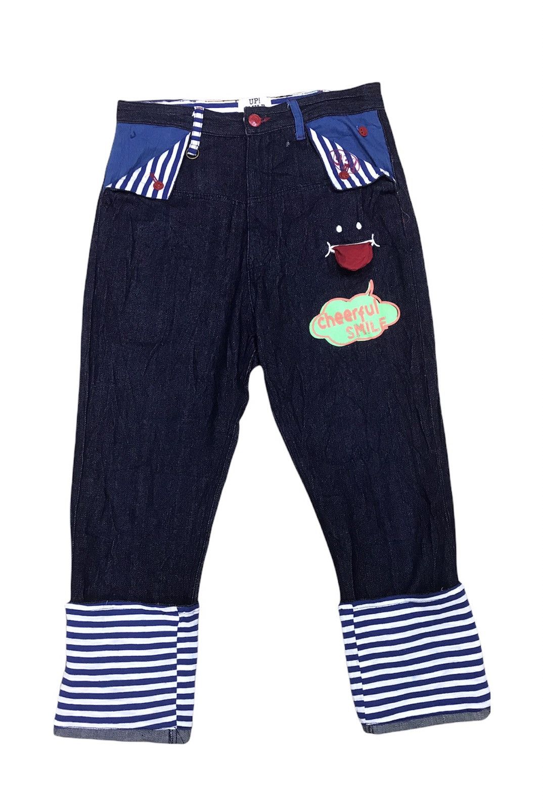 Designer × Japanese Brand Limited!! Up Smile Denim Size 31 Size US 31 - 3 Thumbnail