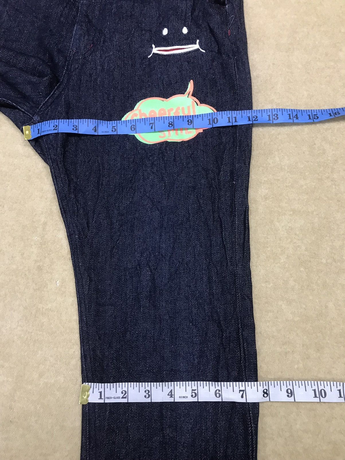 Designer × Japanese Brand Limited!! Up Smile Denim Size 31 Size US 31 - 18 Thumbnail