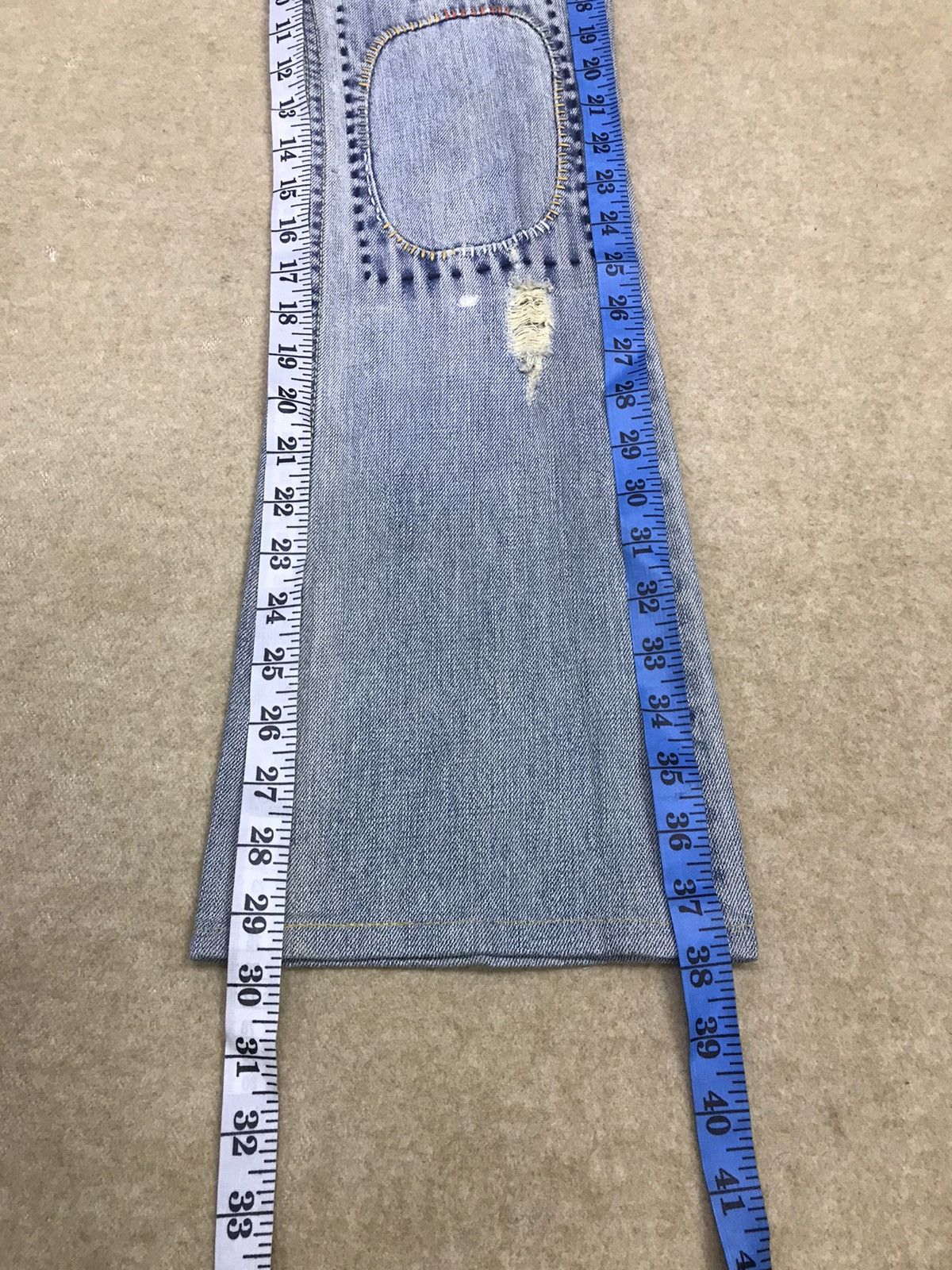 Japanese Brand Back Number Patchwork Bush Pants Size 29 Size 29" - 12 Thumbnail