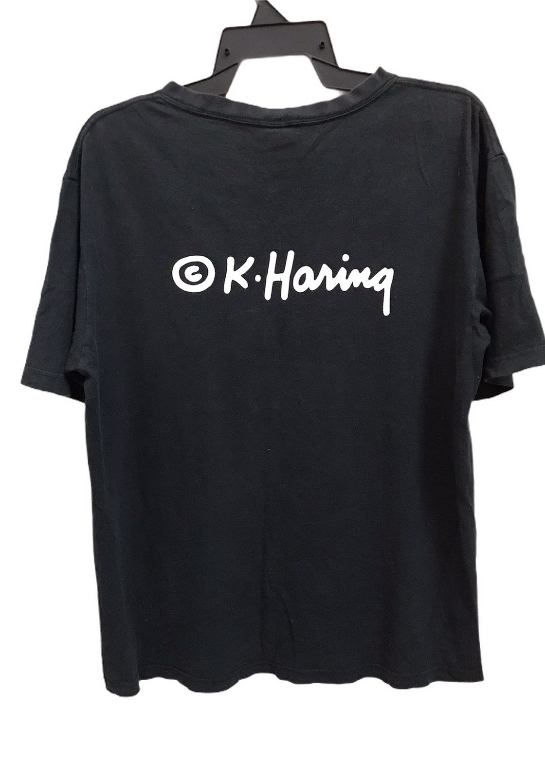 Andy Warhol × Keith Haring × Uniqlo Vintage Keith Haring 'CITY CYCLES' T-shirts Size US L / EU 52-54 / 3 - 2 Thumbnail