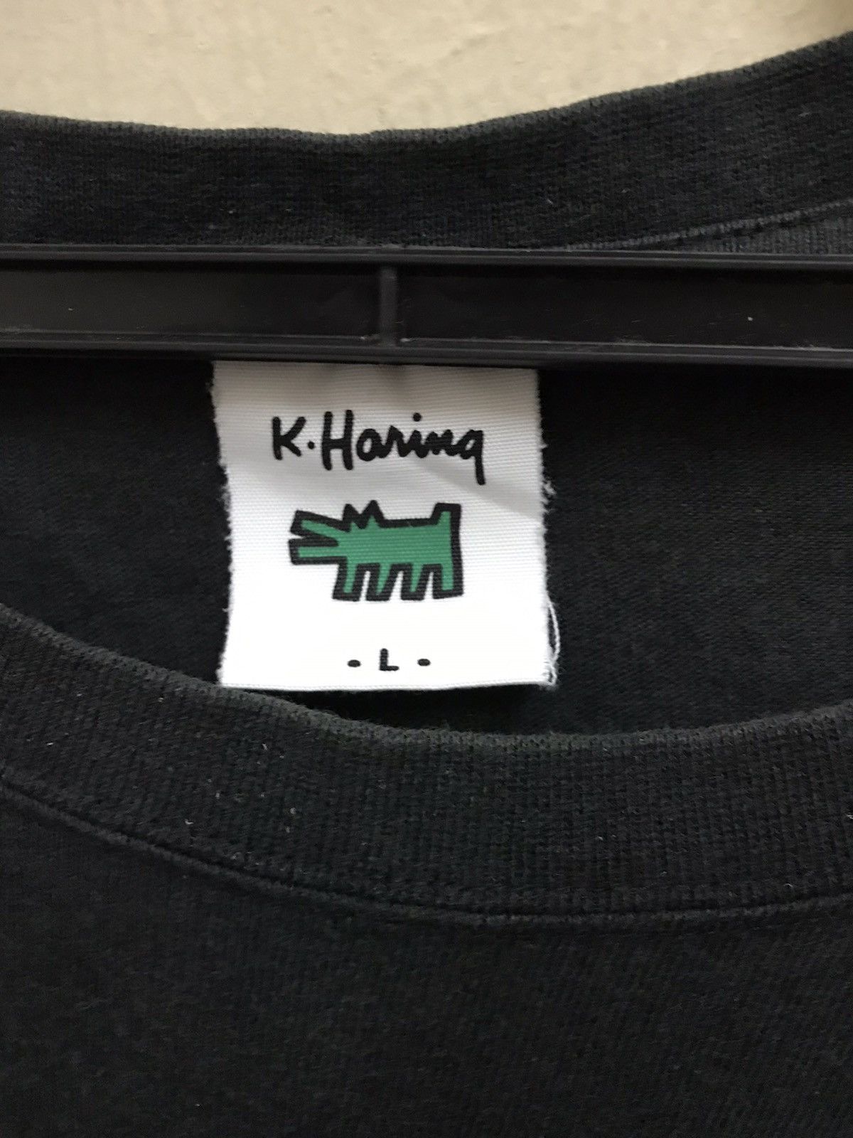 Andy Warhol × Keith Haring × Uniqlo Vintage Keith Haring 'CITY CYCLES' T-shirts Size US L / EU 52-54 / 3 - 3 Thumbnail
