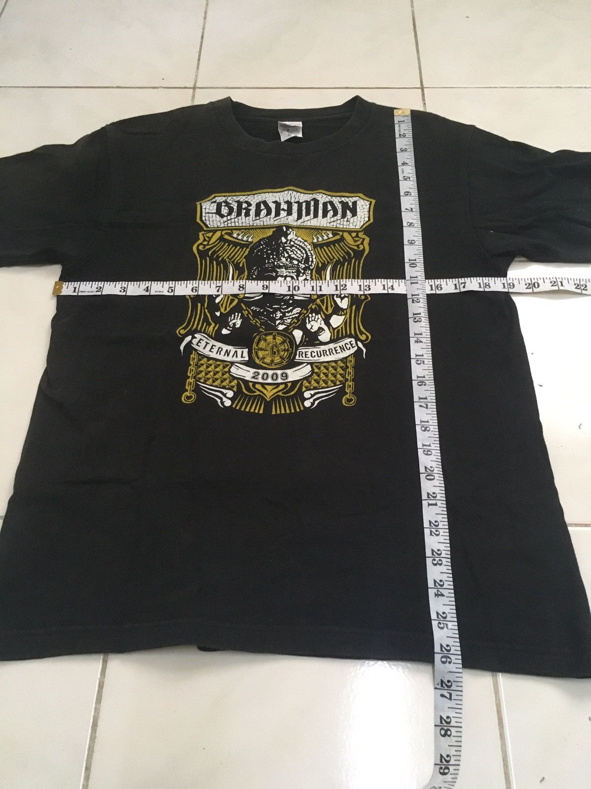 Band Tees Brahman band punk rock tee tour 2008 Size US M / EU 48-50 / 2 - 11 Thumbnail