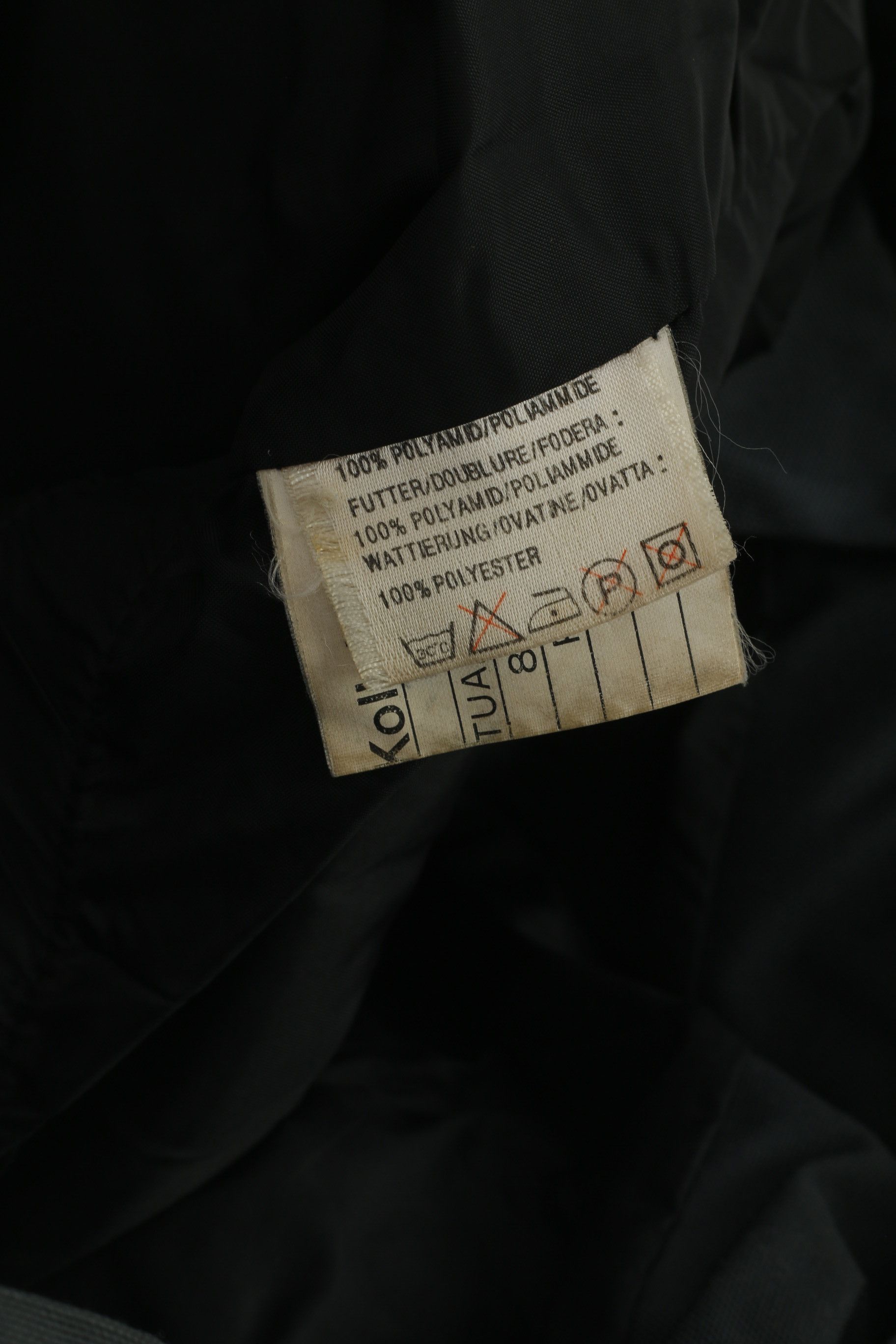 Vintage Sympatex Men L Motorcycle Jacket Black Nylon Vintage 8509 Size US L / EU 52-54 / 3 - 5 Thumbnail