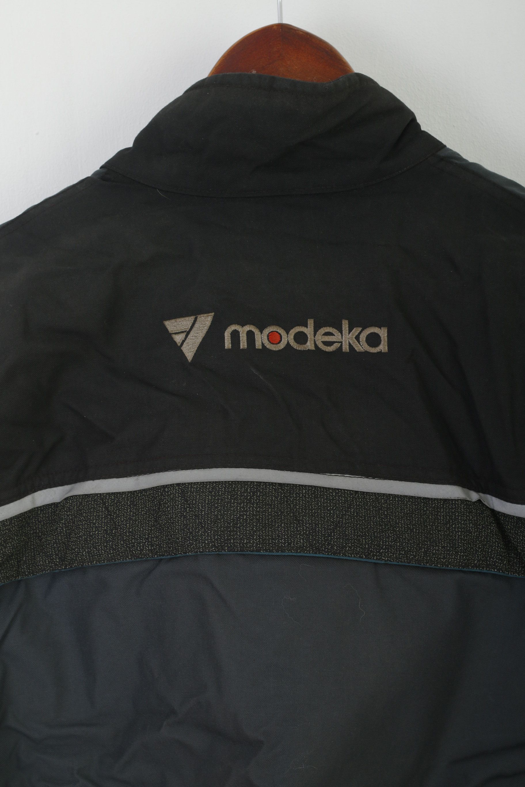 Vintage Sympatex Men L Motorcycle Jacket Black Nylon Vintage 8509 Size US L / EU 52-54 / 3 - 6 Thumbnail