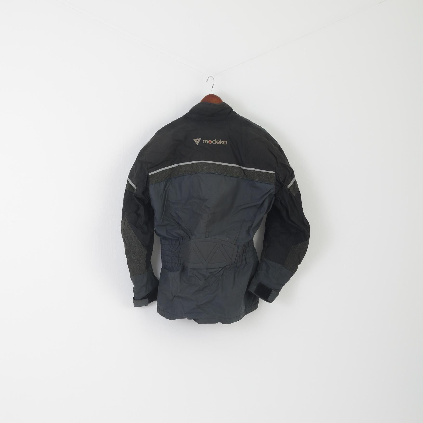 Vintage Sympatex Men L Motorcycle Jacket Black Nylon Vintage 8509 Size US L / EU 52-54 / 3 - 7 Thumbnail
