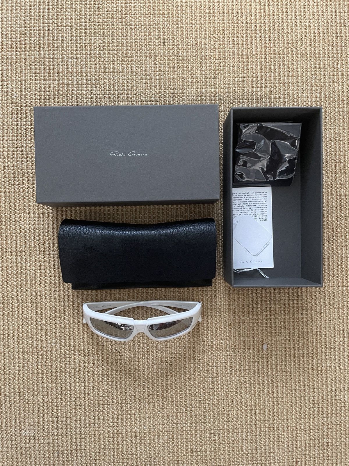 Rick Owens Rick Owens Sunglasses with square frame Size ONE SIZE - 2 Thumbnail