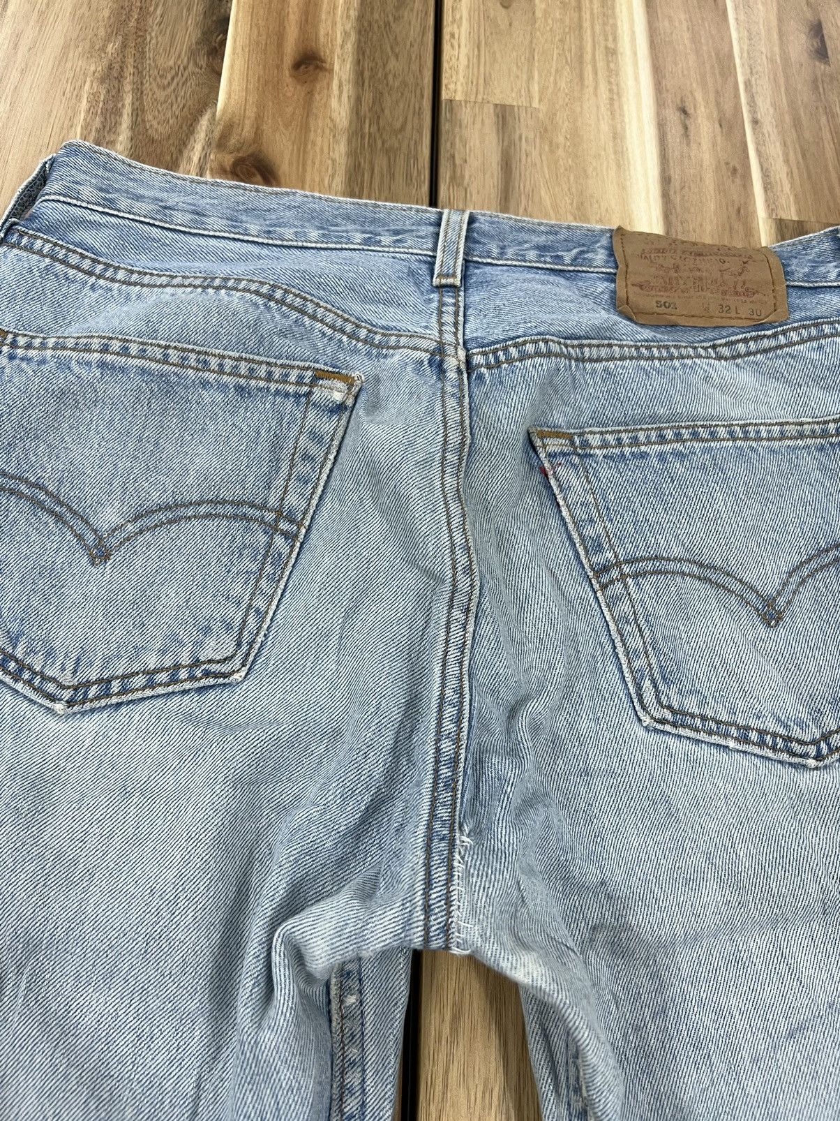 Levi's Vintage Levis 501 Made in USA Denim Jeans Size US 32 / EU 48 - 10 Thumbnail