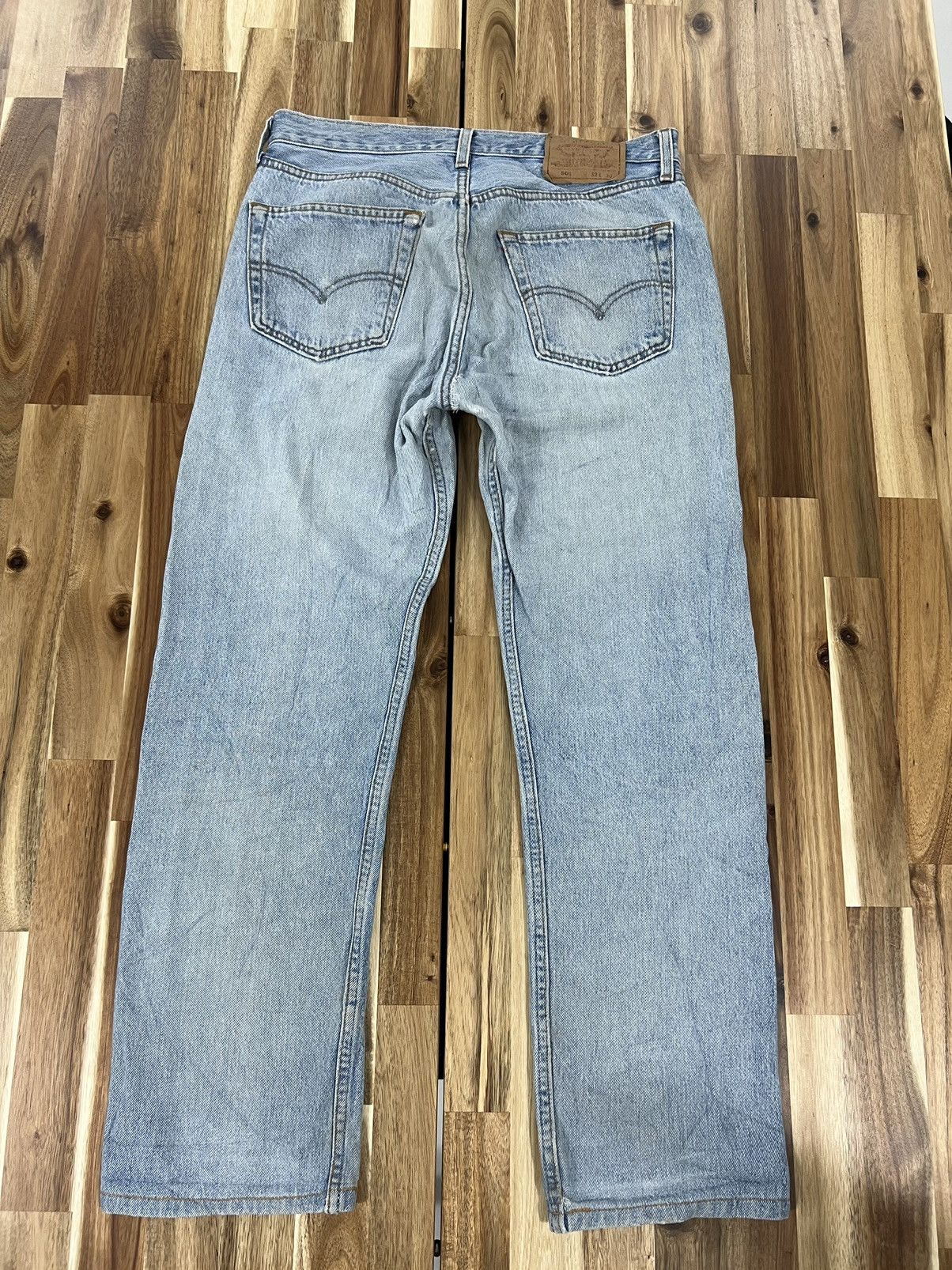 Levi's Vintage Levis 501 Made in USA Denim Jeans Size US 32 / EU 48 - 2 Thumbnail