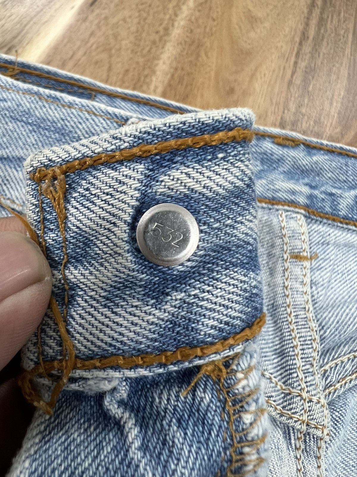 Levi's Vintage Levis 501 Made in USA Denim Jeans Size US 32 / EU 48 - 8 Thumbnail