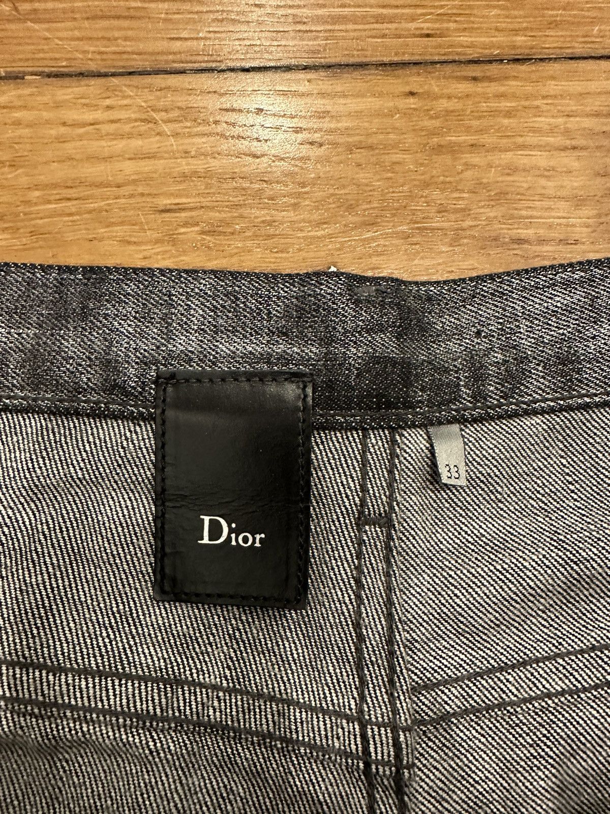 Dior × Hedi Slimane Dior Radioactive Jeans Size US 33 - 3 Thumbnail
