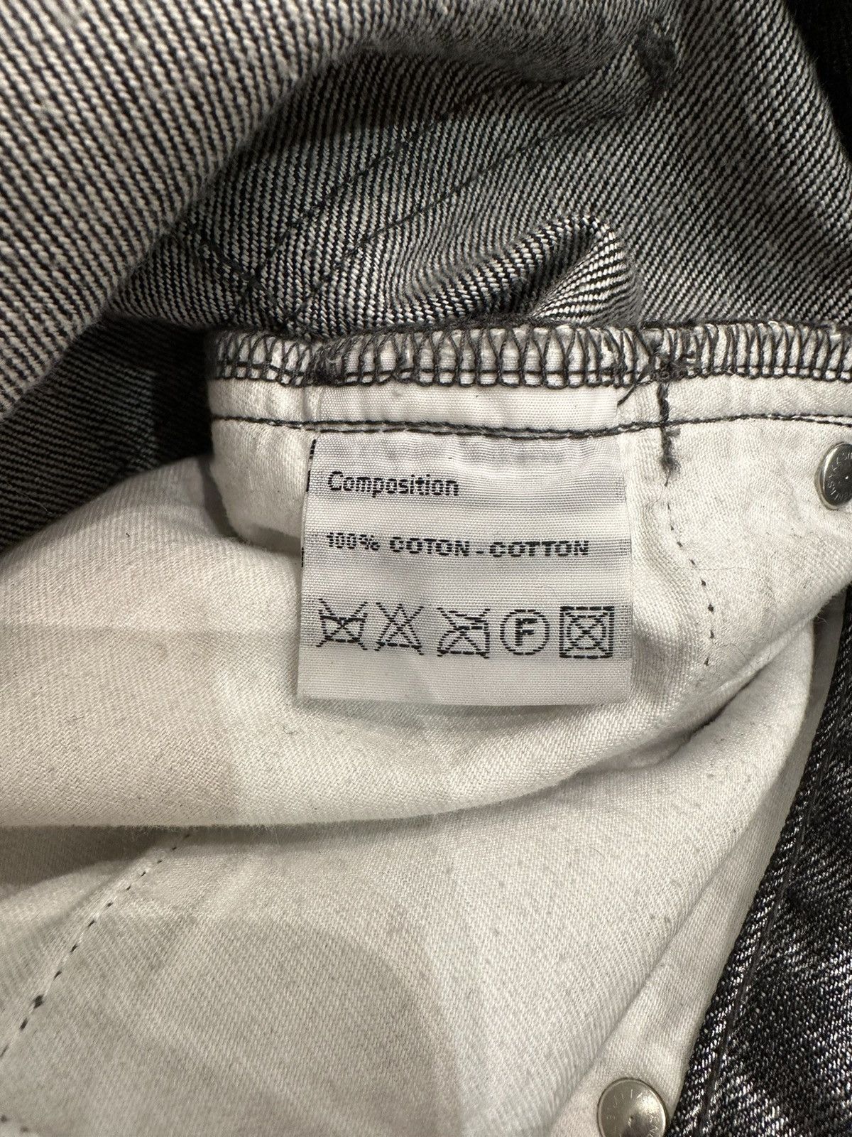 Dior × Hedi Slimane Dior Radioactive Jeans Size US 33 - 4 Thumbnail