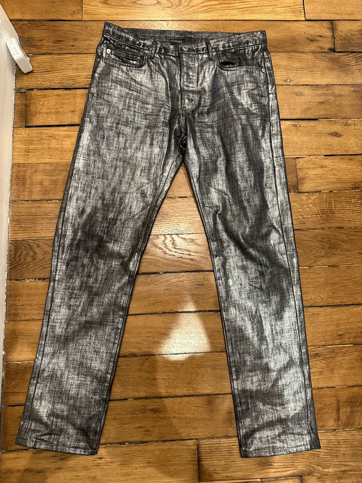 Dior × Hedi Slimane Dior Radioactive Jeans Size US 33 - 1 Thumbnail