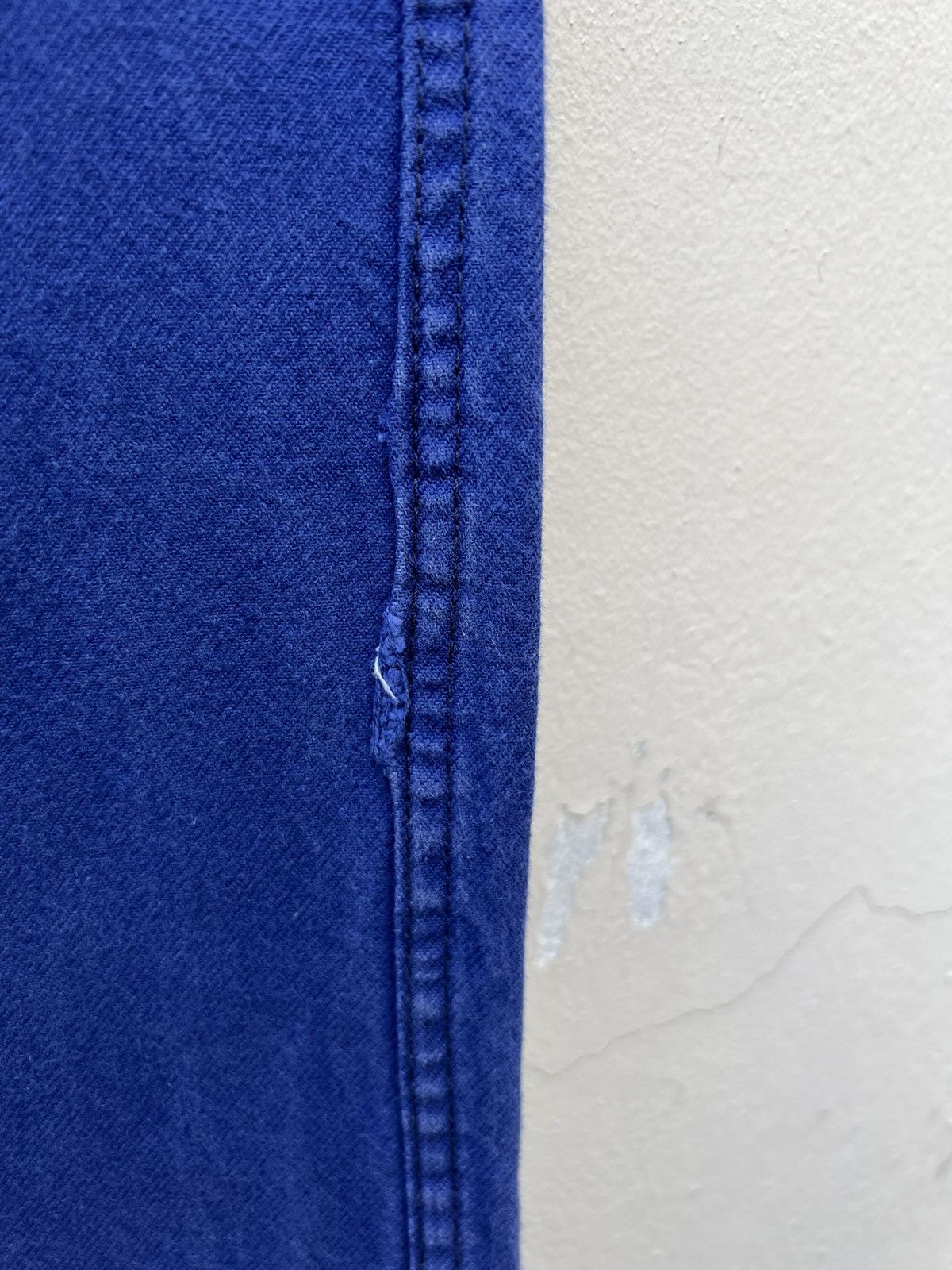 Vintage Vintage 60s 70s Sanfor French Faded Indigo Workwear Pant Size US 32 / EU 48 - 10 Thumbnail