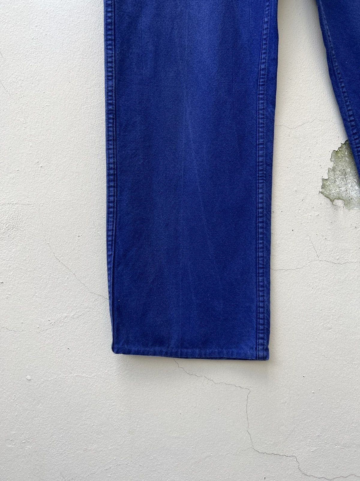 Vintage Vintage 60s 70s Sanfor French Faded Indigo Workwear Pant Size US 32 / EU 48 - 7 Thumbnail