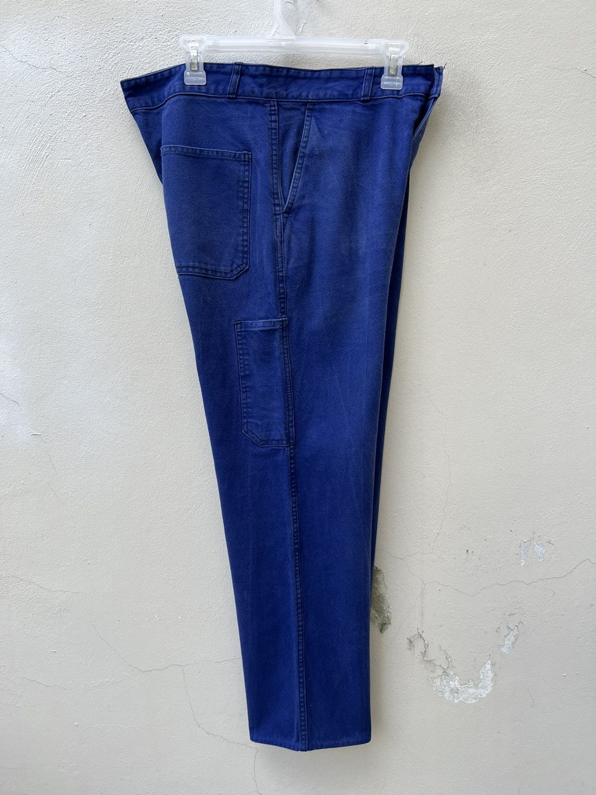 Vintage Vintage 60s 70s Sanfor French Faded Indigo Workwear Pant Size US 32 / EU 48 - 17 Thumbnail