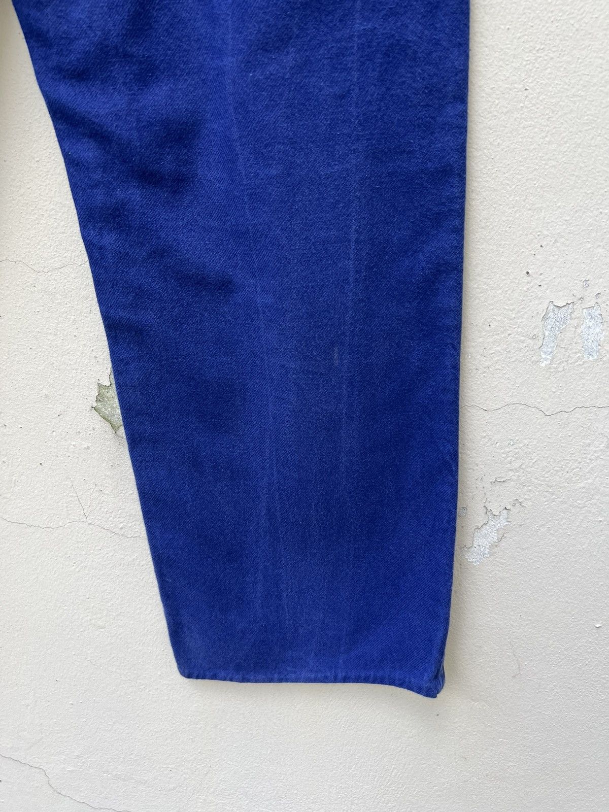 Vintage Vintage 60s 70s Sanfor French Faded Indigo Workwear Pant Size US 32 / EU 48 - 16 Thumbnail