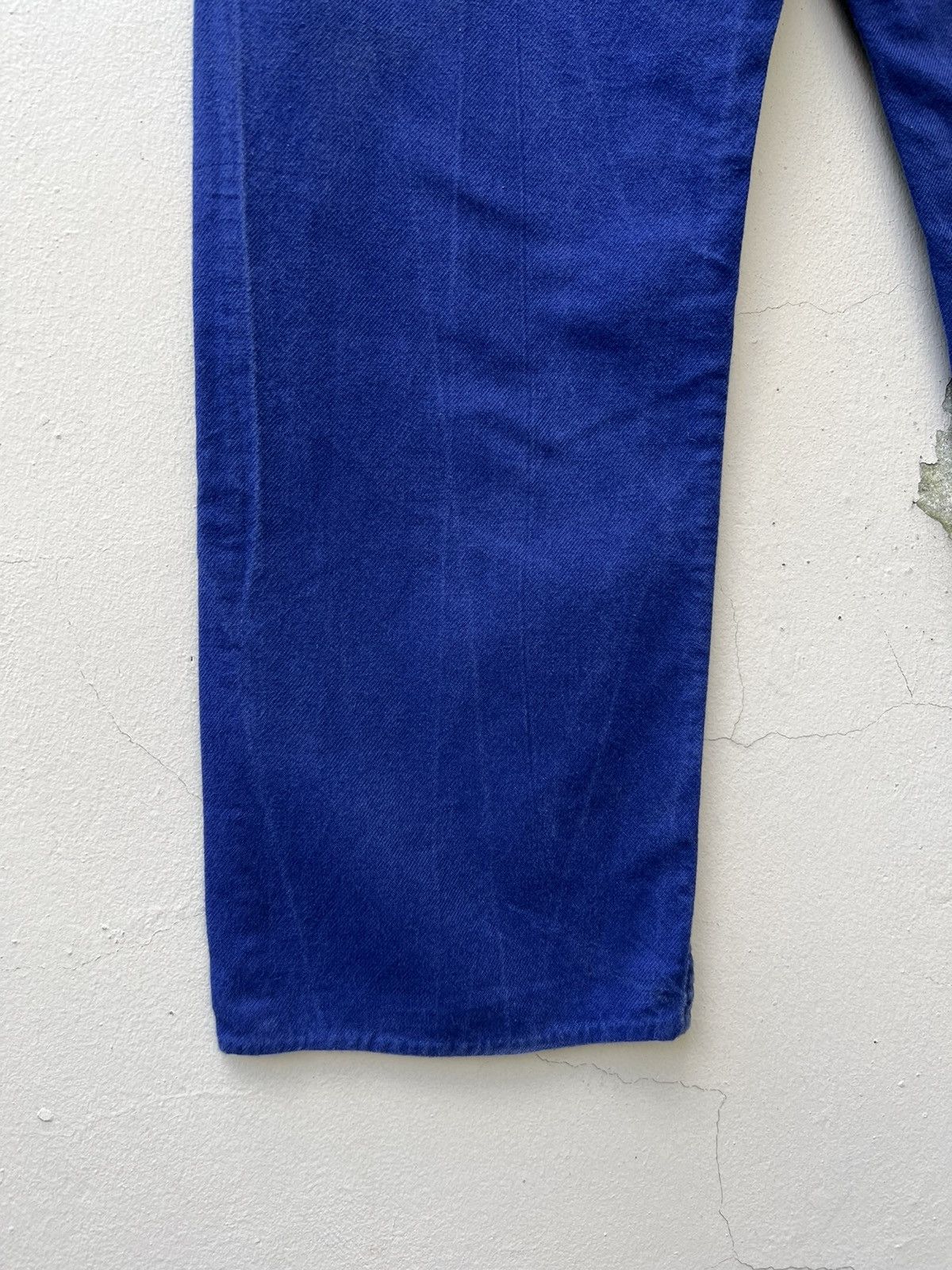 Vintage Vintage 60s 70s Sanfor French Faded Indigo Workwear Pant Size US 32 / EU 48 - 14 Thumbnail