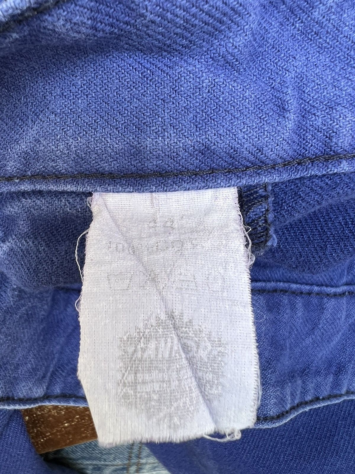 Vintage Vintage 60s 70s Sanfor French Faded Indigo Workwear Pant Size US 32 / EU 48 - 18 Thumbnail
