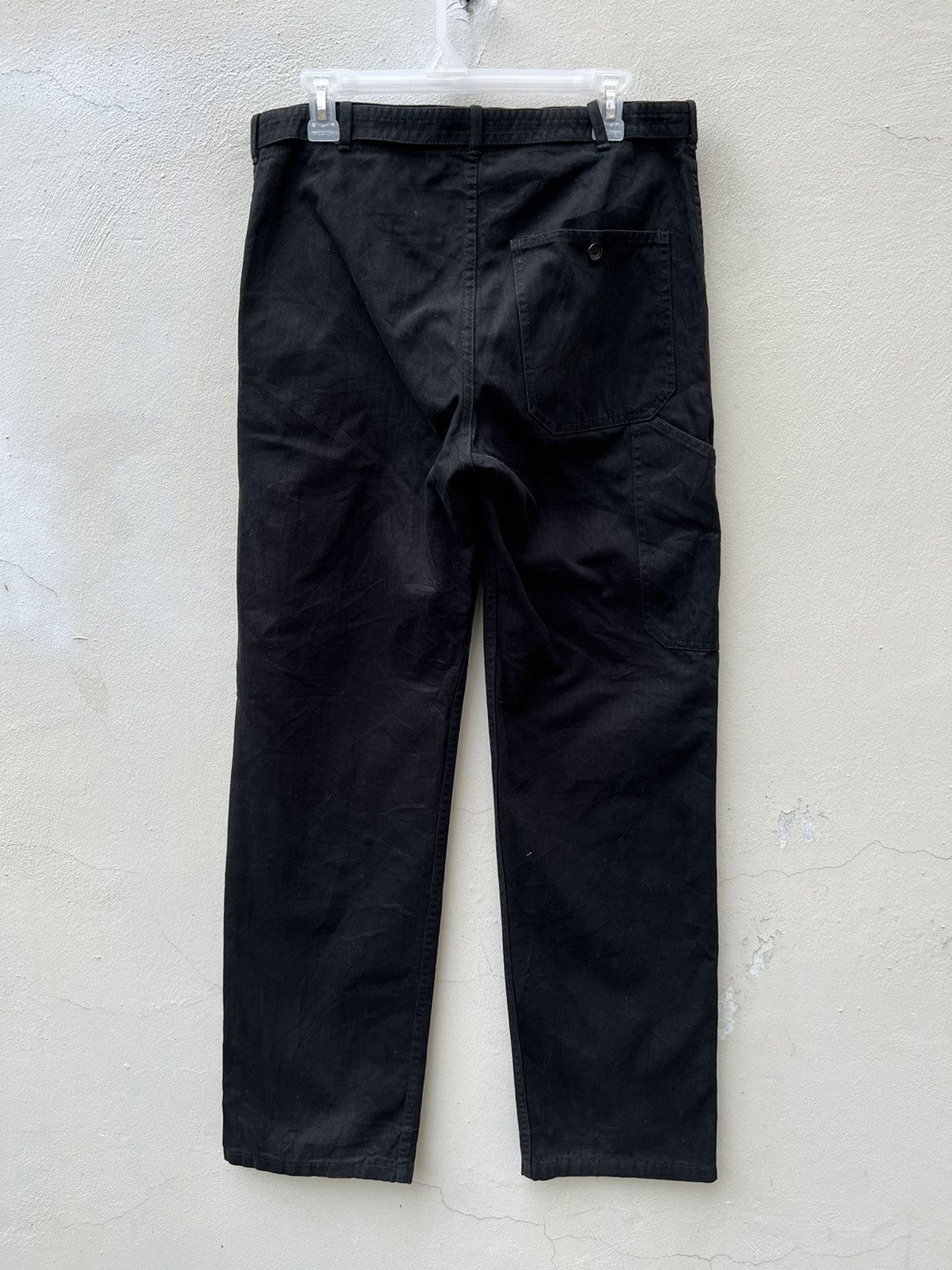 Vetra Vintage Vetra France HBT Striped Betled Work Trouser Pant Size US 31 - 10 Thumbnail