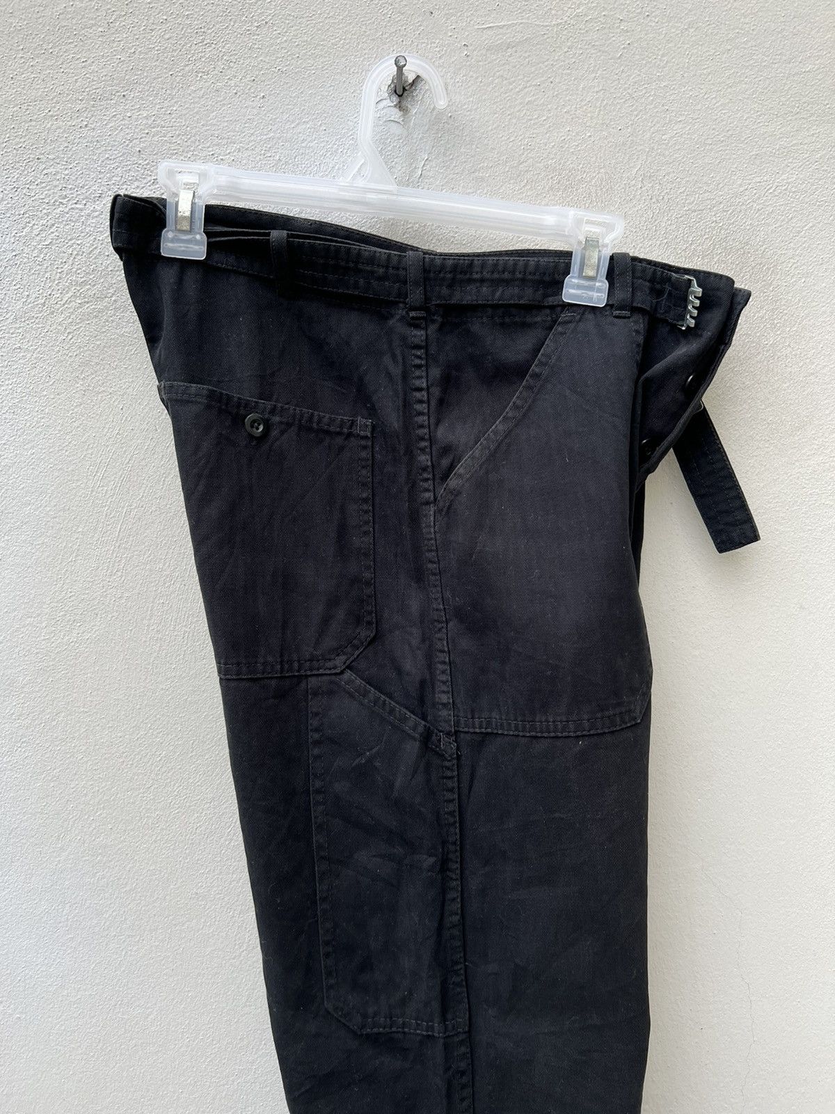 Vetra Vintage Vetra France HBT Striped Betled Work Trouser Pant Size US 31 - 15 Thumbnail