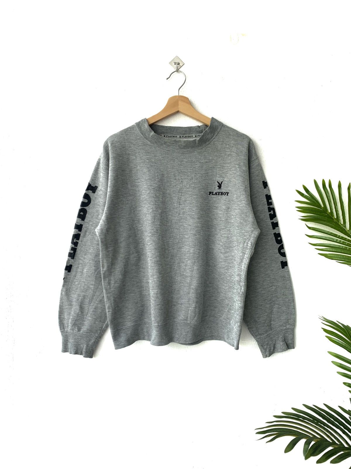 Designer × Playboy Vintage Playboy Big Logo Crewneck Sweatshirt Size US S / EU 44-46 / 1 - 2 Thumbnail