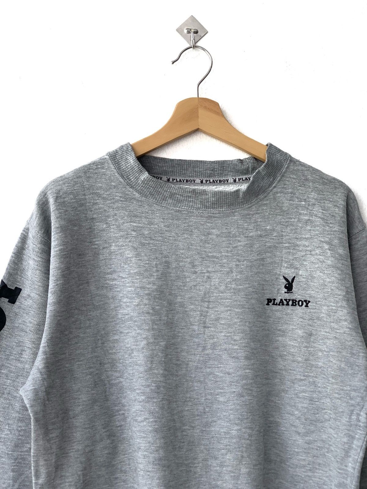 Designer × Playboy Vintage Playboy Big Logo Crewneck Sweatshirt Size US S / EU 44-46 / 1 - 3 Thumbnail