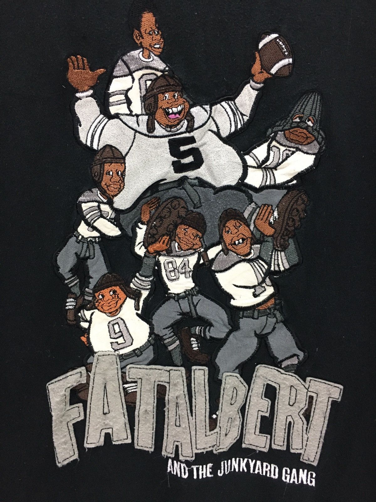 Fubu × Vintage Vintage Fubu Fat Albert And The Junkyard Gang Sweatshirt Size US XXL / EU 58 / 5 - 3 Thumbnail