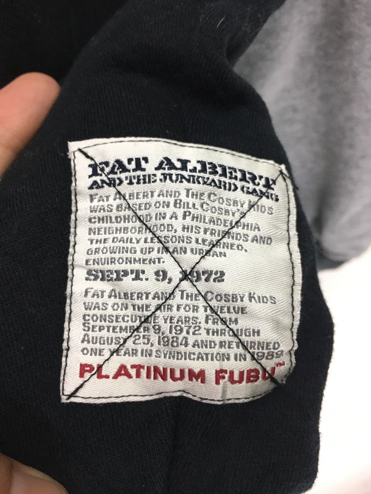 Fubu × Vintage Vintage Fubu Fat Albert And The Junkyard Gang Sweatshirt Size US XXL / EU 58 / 5 - 6 Thumbnail