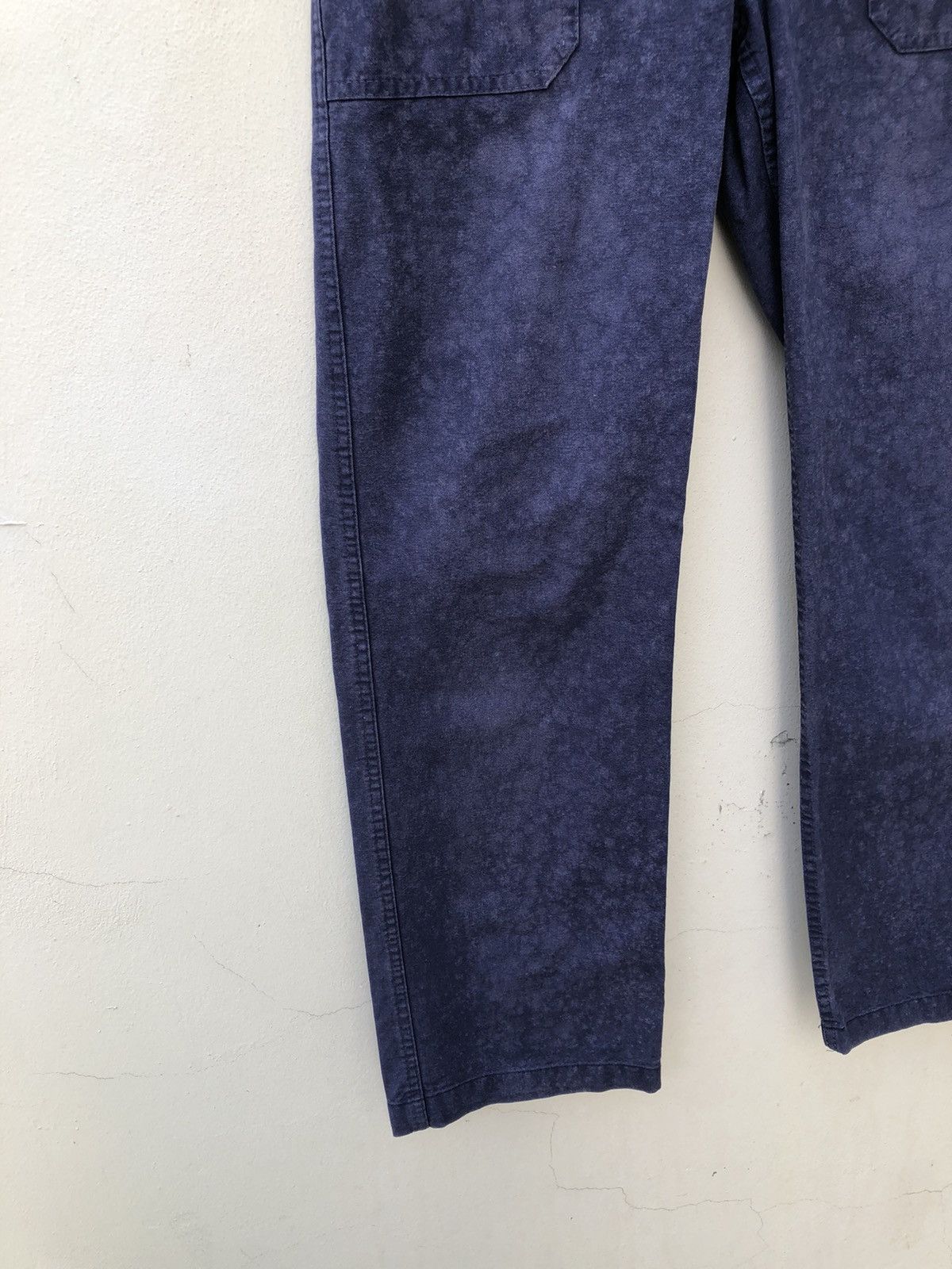 Danton Vintage Le Glazik France Faded Indigo Fatigue Pant Size US 29 - 9 Thumbnail