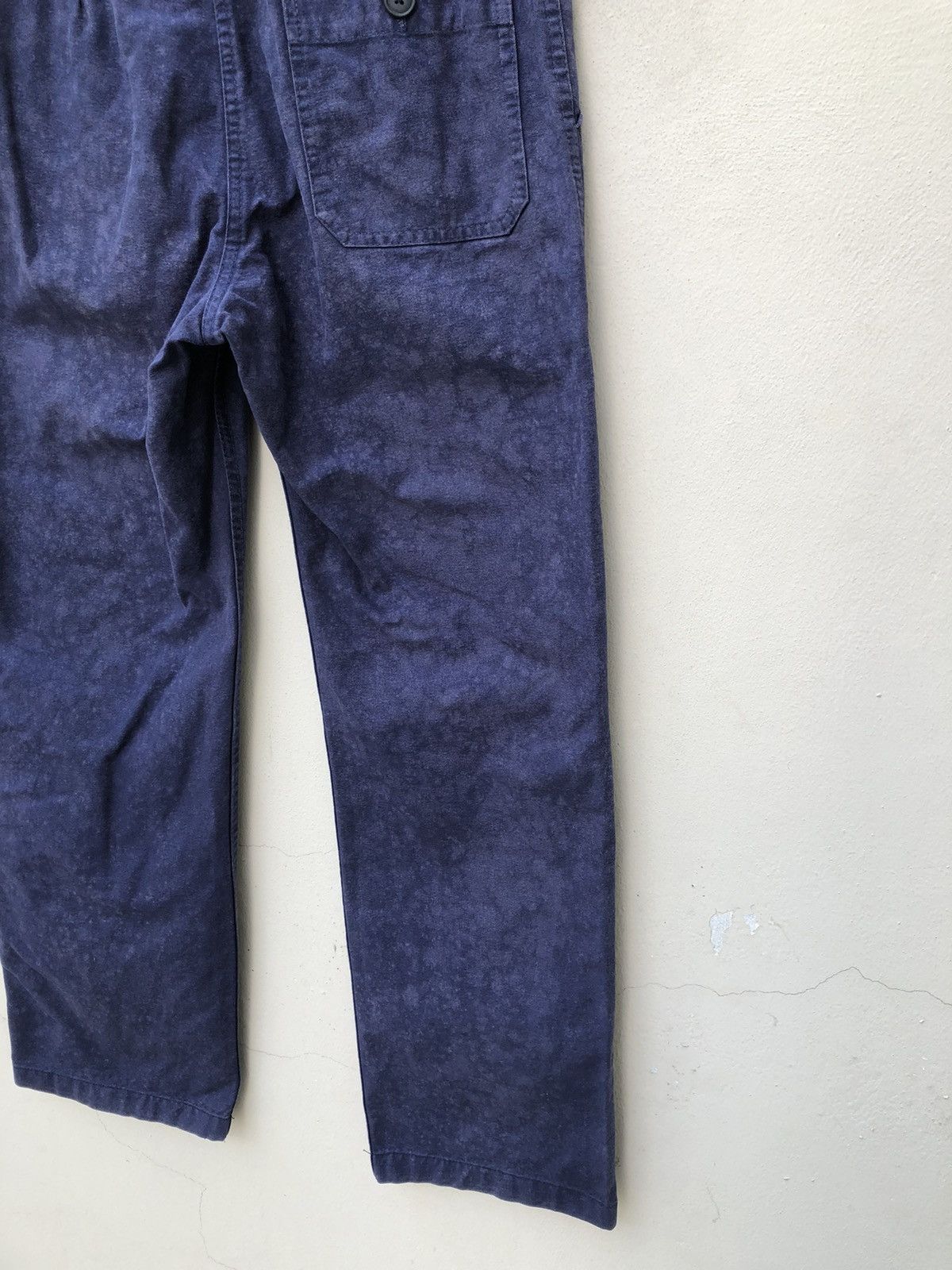 Danton Vintage Le Glazik France Faded Indigo Fatigue Pant Size US 29 - 16 Thumbnail