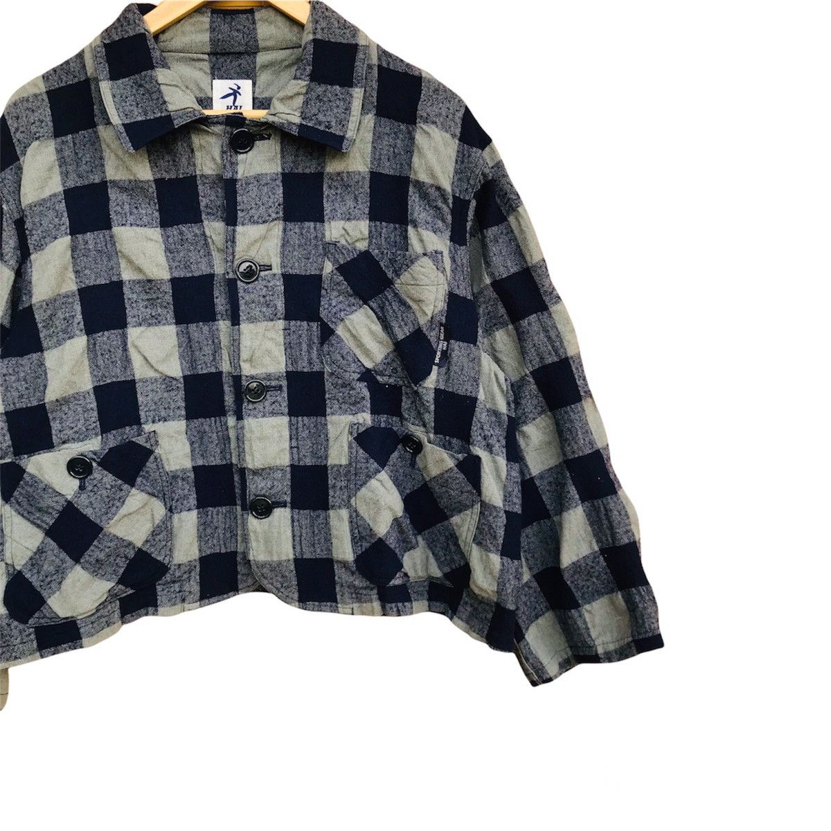 Hai Sporting Gear × Issey Miyake Issey miyake by hai sporting gear cropped wrinkled loose jkt Size US M / EU 48-50 / 2 - 3 Thumbnail