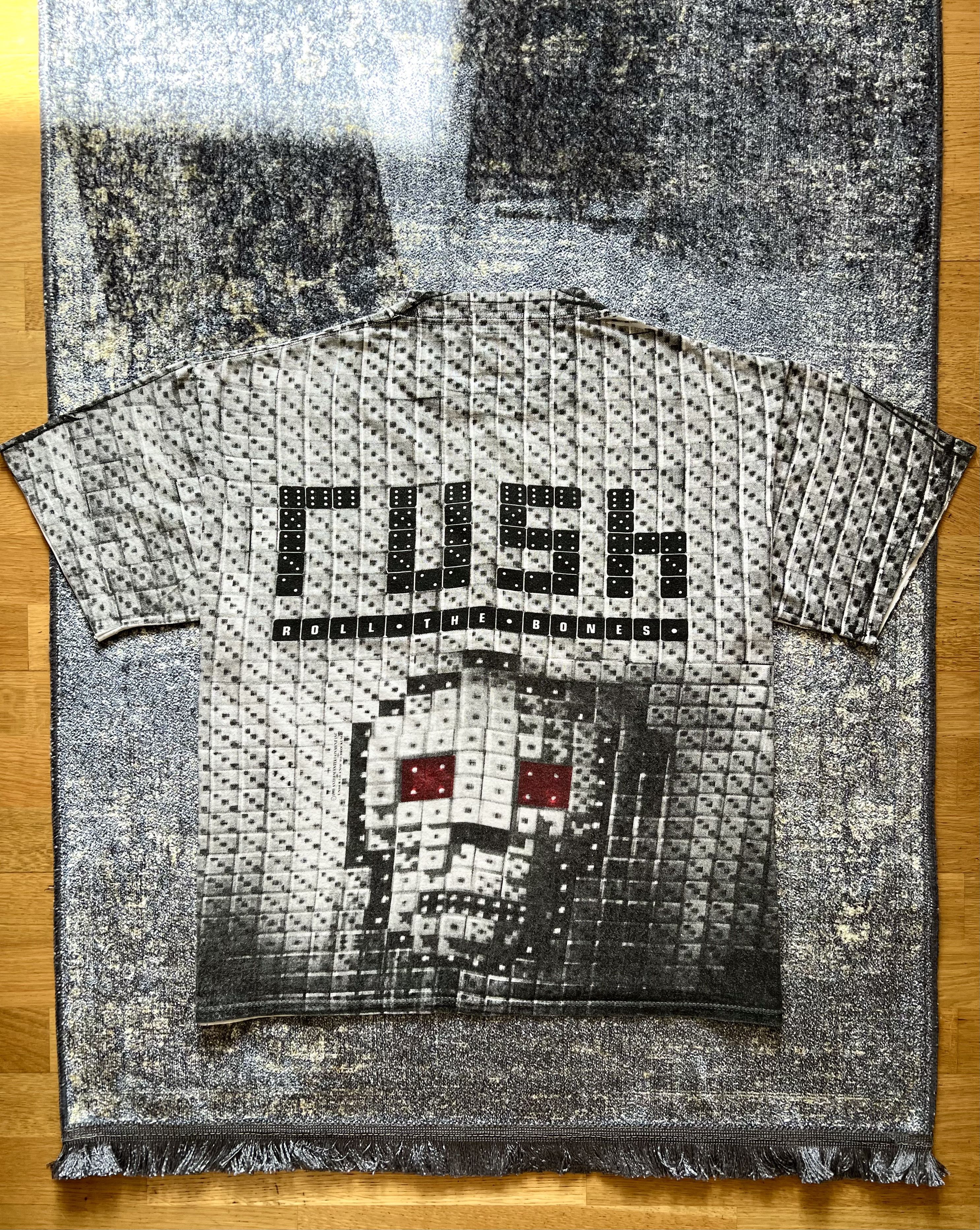 Band Tees ☠️1991 Vintage Rush Roll The Bones All Over Print T-Shirt Size US M / EU 48-50 / 2 - 8 Thumbnail