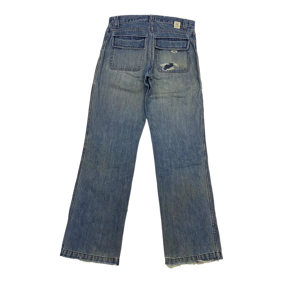 Gap VINTAGE GAP ARMY DISTRESSED DENIM PANTS Size US 31 - 3 Thumbnail