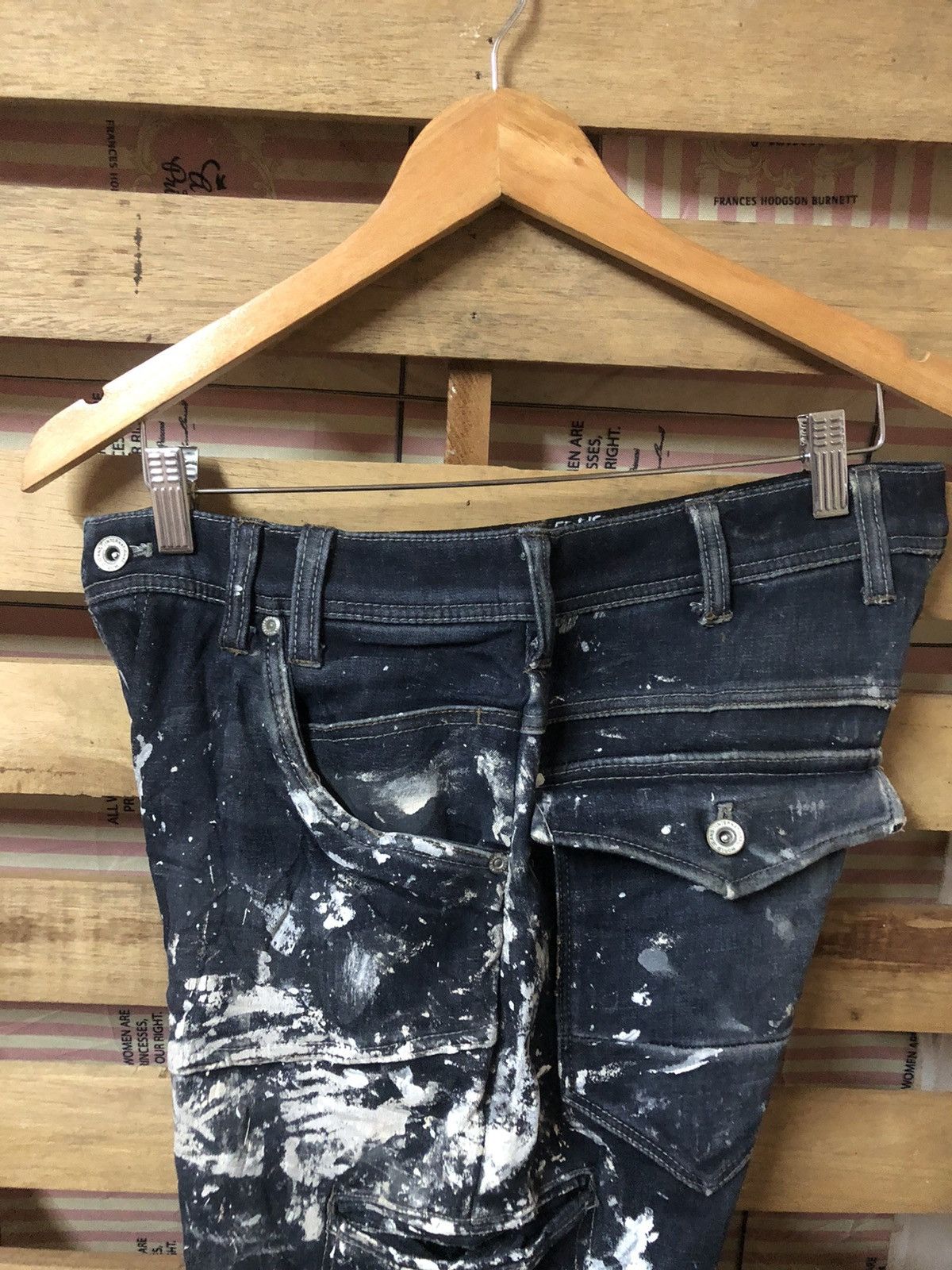 Designer × Japanese Brand 🔥Fieldcore Cargo Painter by Japanese Brand Jeans Size US 34 / EU 50 - 9 Thumbnail