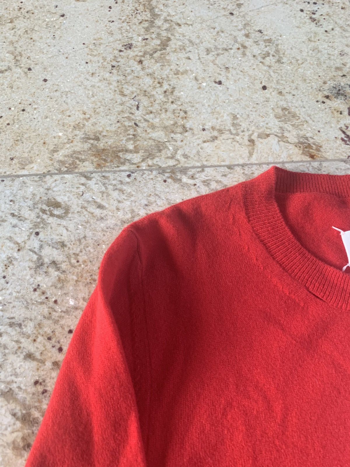 Maison Margiela S50HA0823 Distressed Knitwear in Red Size US M / EU 48-50 / 2 - 4 Thumbnail