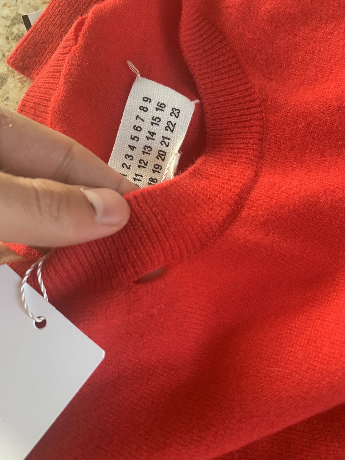 Maison Margiela S50HA0823 Distressed Knitwear in Red Size US M / EU 48-50 / 2 - 15 Thumbnail