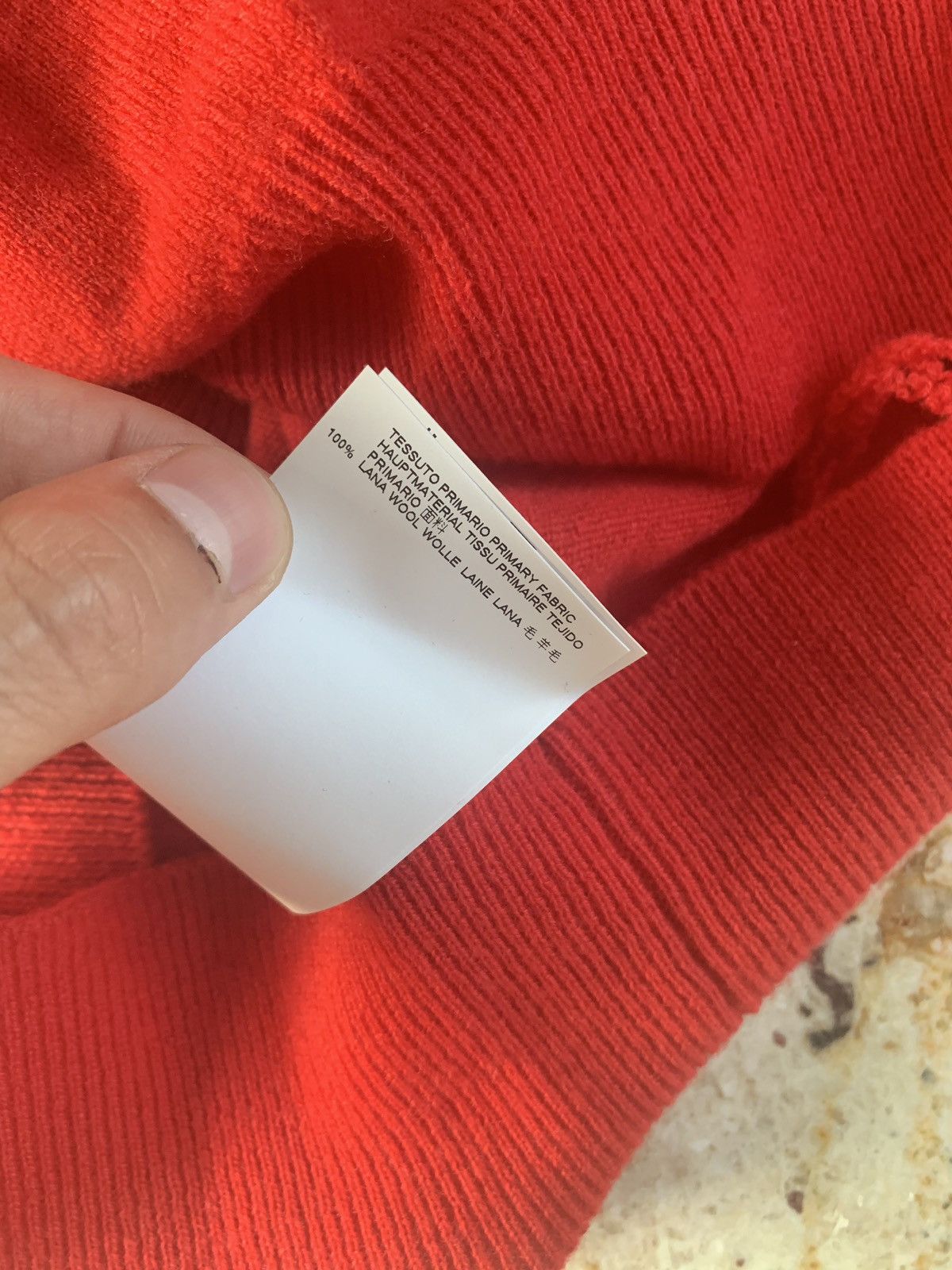 Maison Margiela S50HA0823 Distressed Knitwear in Red Size US M / EU 48-50 / 2 - 11 Thumbnail