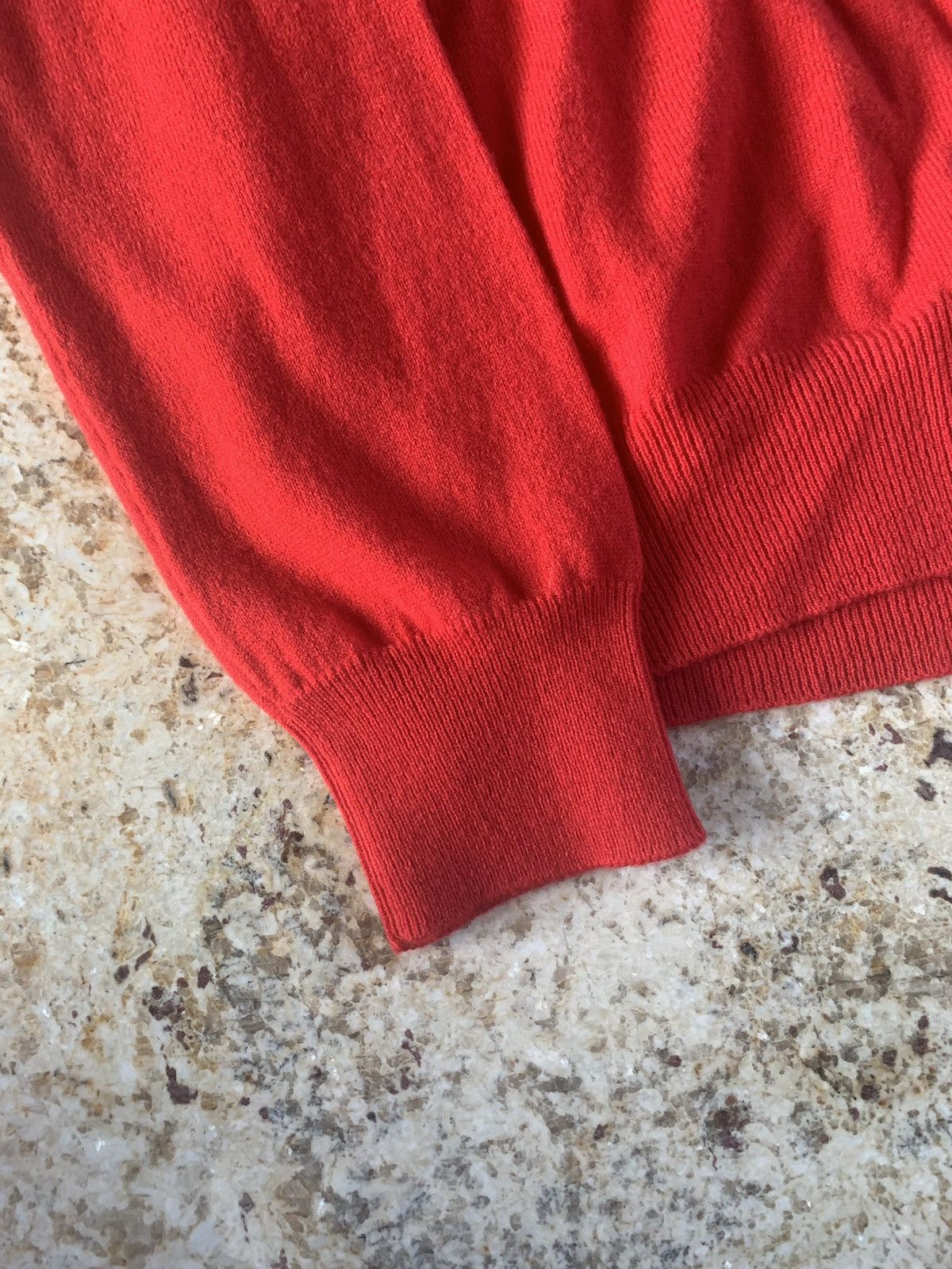 Maison Margiela S50HA0823 Distressed Knitwear in Red Size US M / EU 48-50 / 2 - 5 Thumbnail