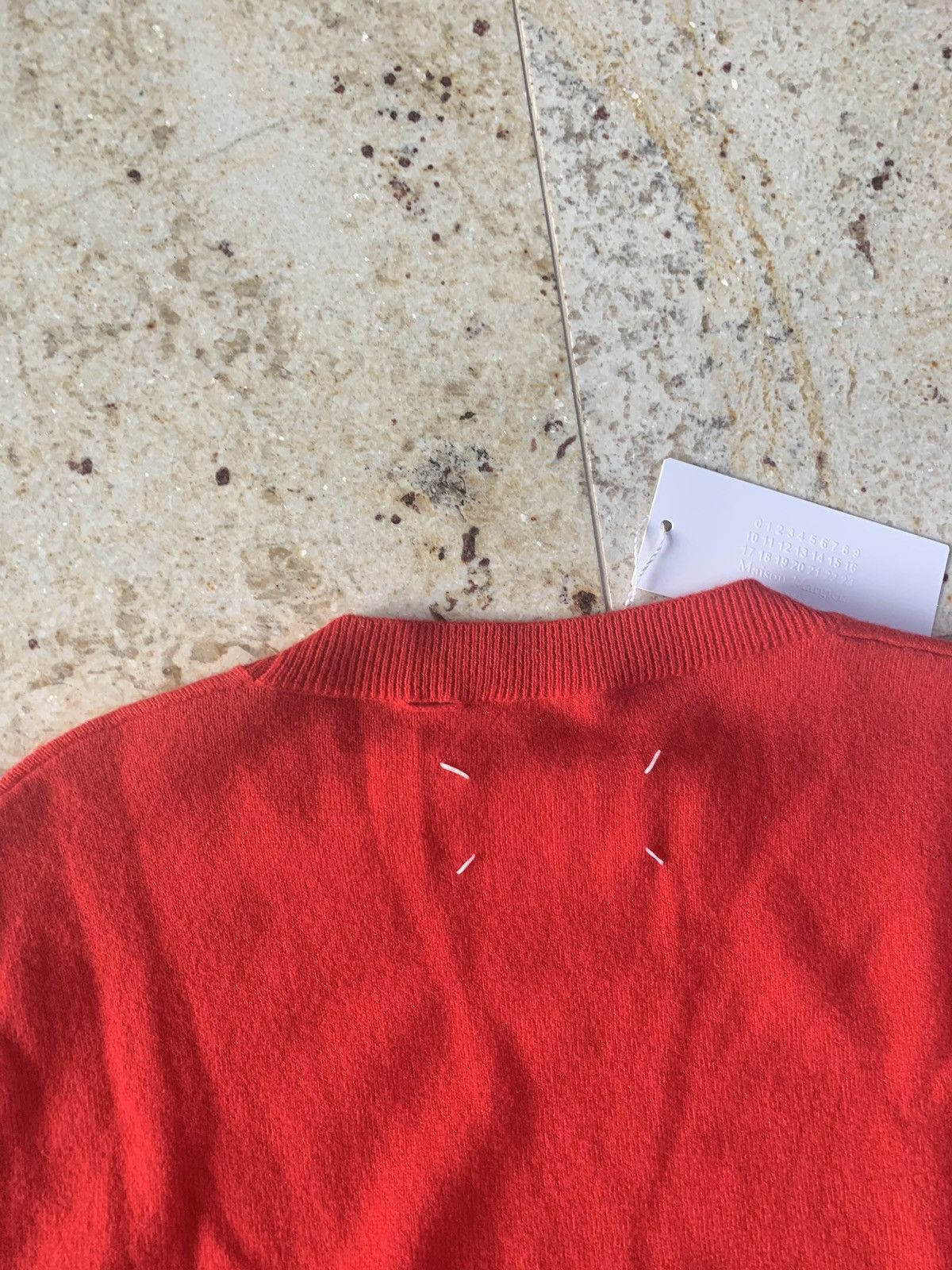 Maison Margiela S50HA0823 Distressed Knitwear in Red Size US M / EU 48-50 / 2 - 17 Thumbnail