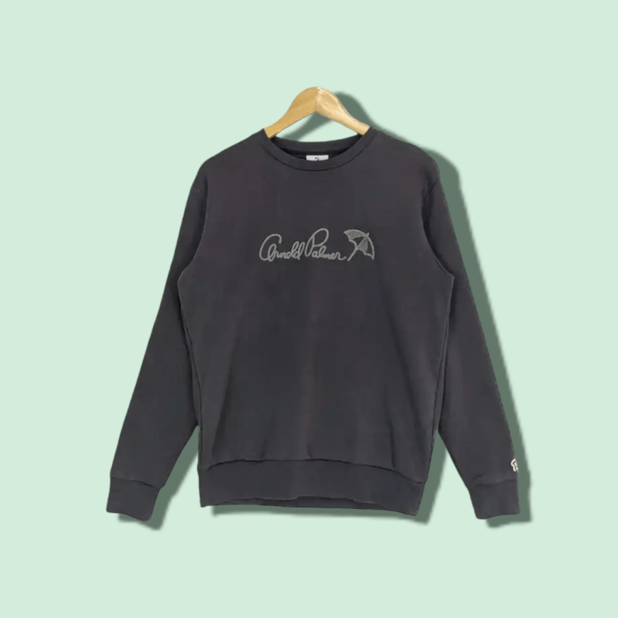 Japanese Brand ARNOLD PALMER Big Logo Spell Out Jumper Sweatshirt Size US M / EU 48-50 / 2 - 1 Thumbnail