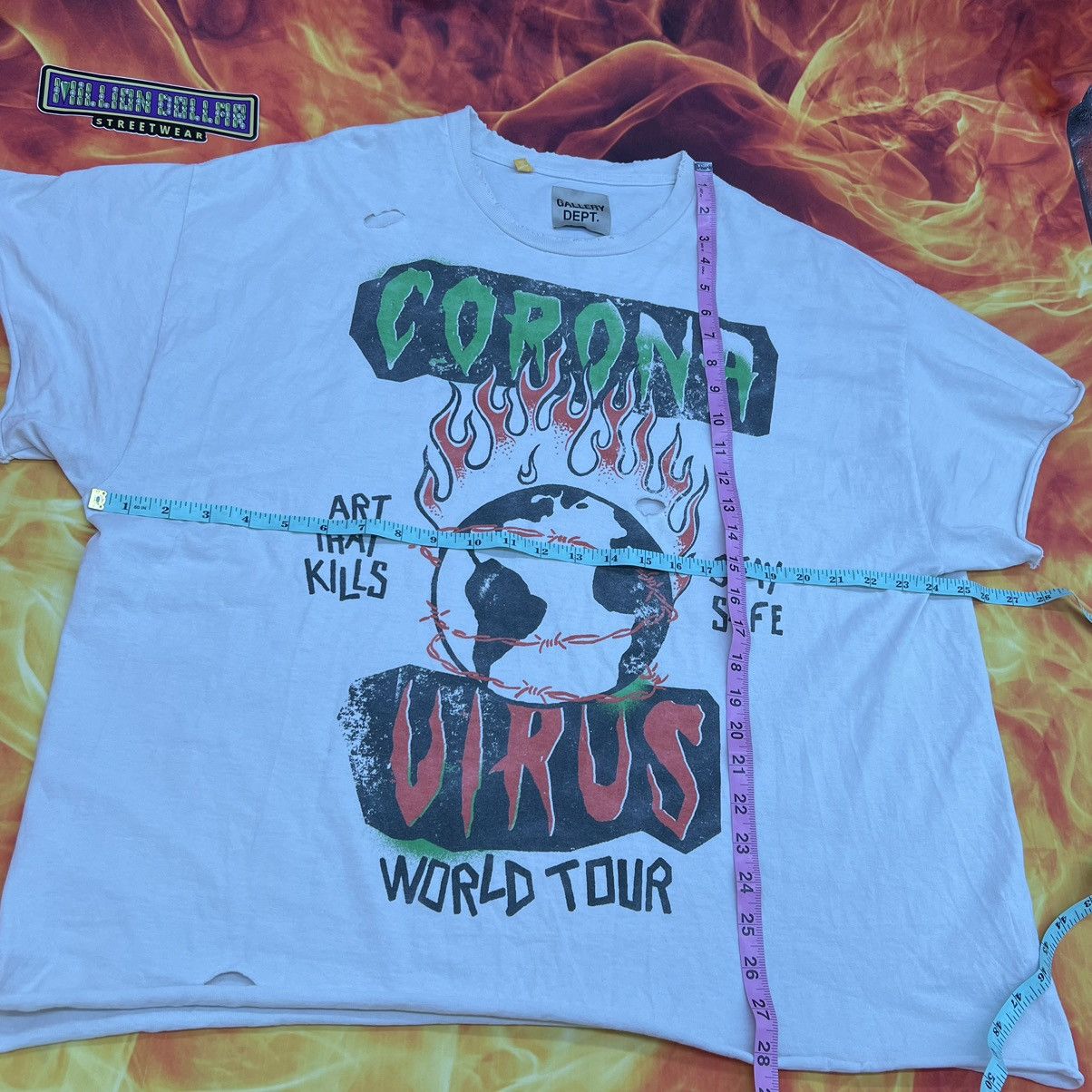 Gallery Dept. Corona virus tee Size US XL / EU 56 / 4 - 11 Thumbnail