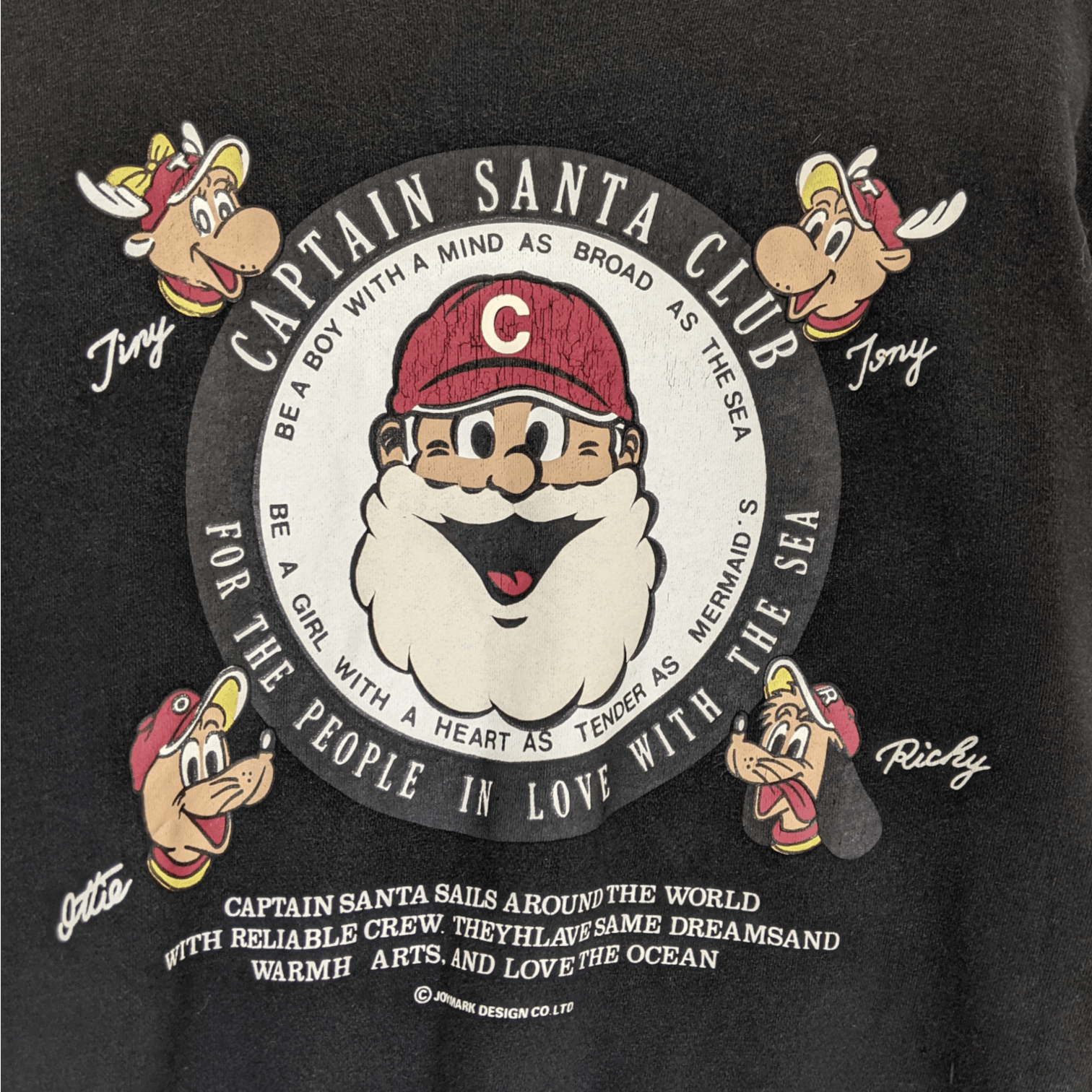Japanese Brand Vintage CAPTAIN SANTA Christmas Jumper Sweatshirt Size US S / EU 44-46 / 1 - 4 Thumbnail