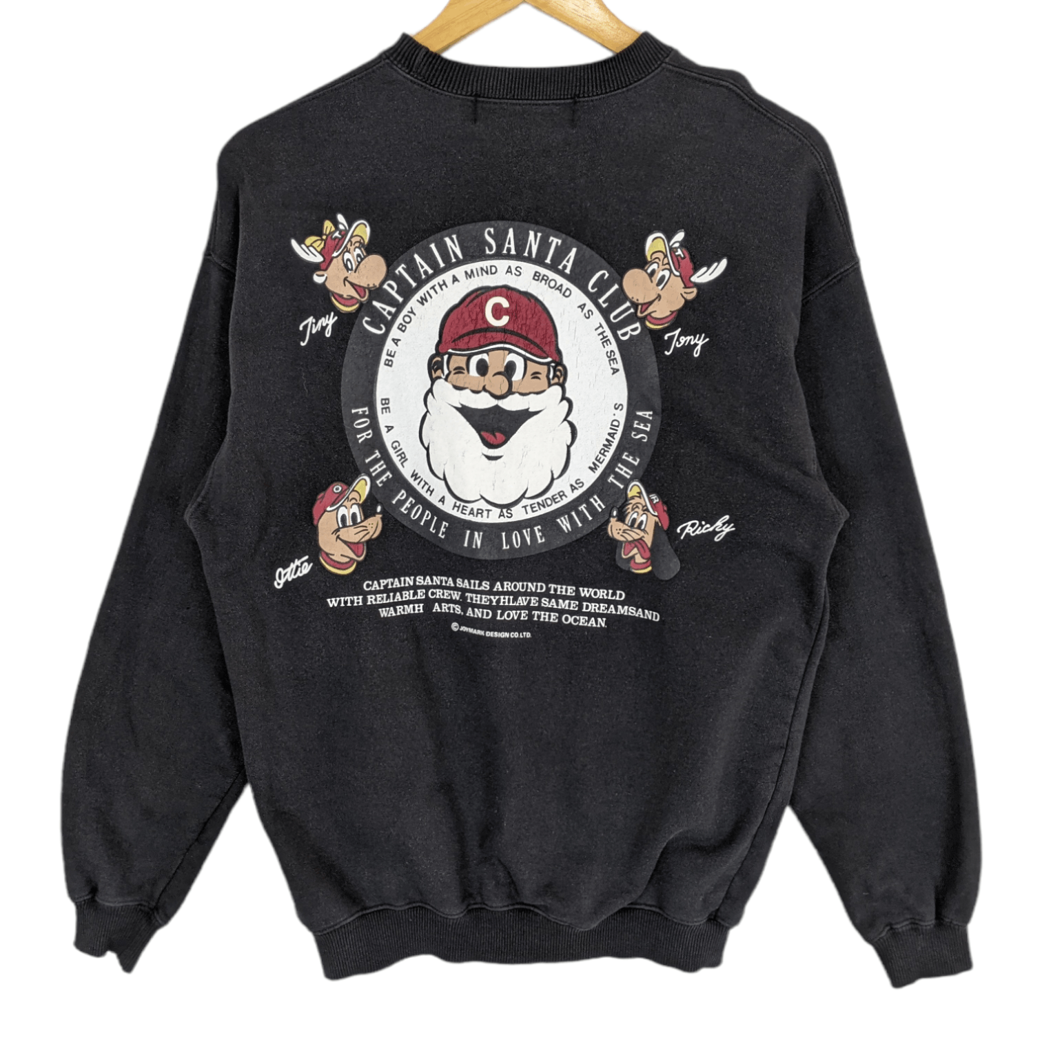 Japanese Brand Vintage CAPTAIN SANTA Christmas Jumper Sweatshirt Size US S / EU 44-46 / 1 - 8 Thumbnail