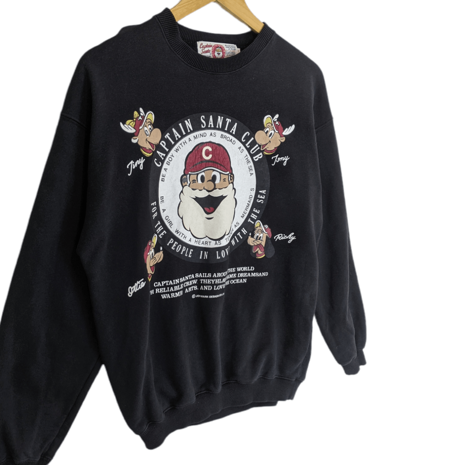 Japanese Brand Vintage CAPTAIN SANTA Christmas Jumper Sweatshirt Size US S / EU 44-46 / 1 - 3 Thumbnail