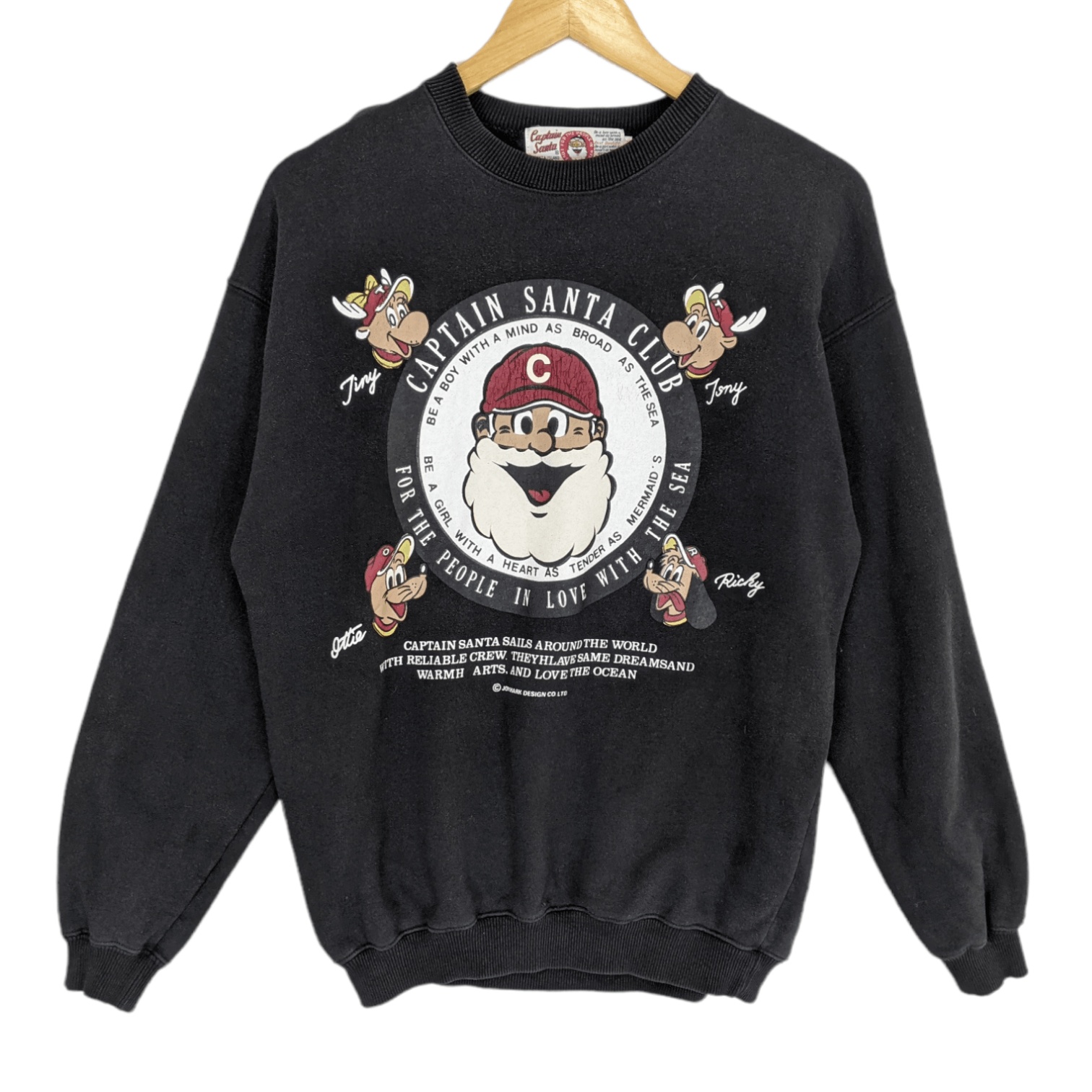Japanese Brand Vintage CAPTAIN SANTA Christmas Jumper Sweatshirt Size US S / EU 44-46 / 1 - 2 Thumbnail
