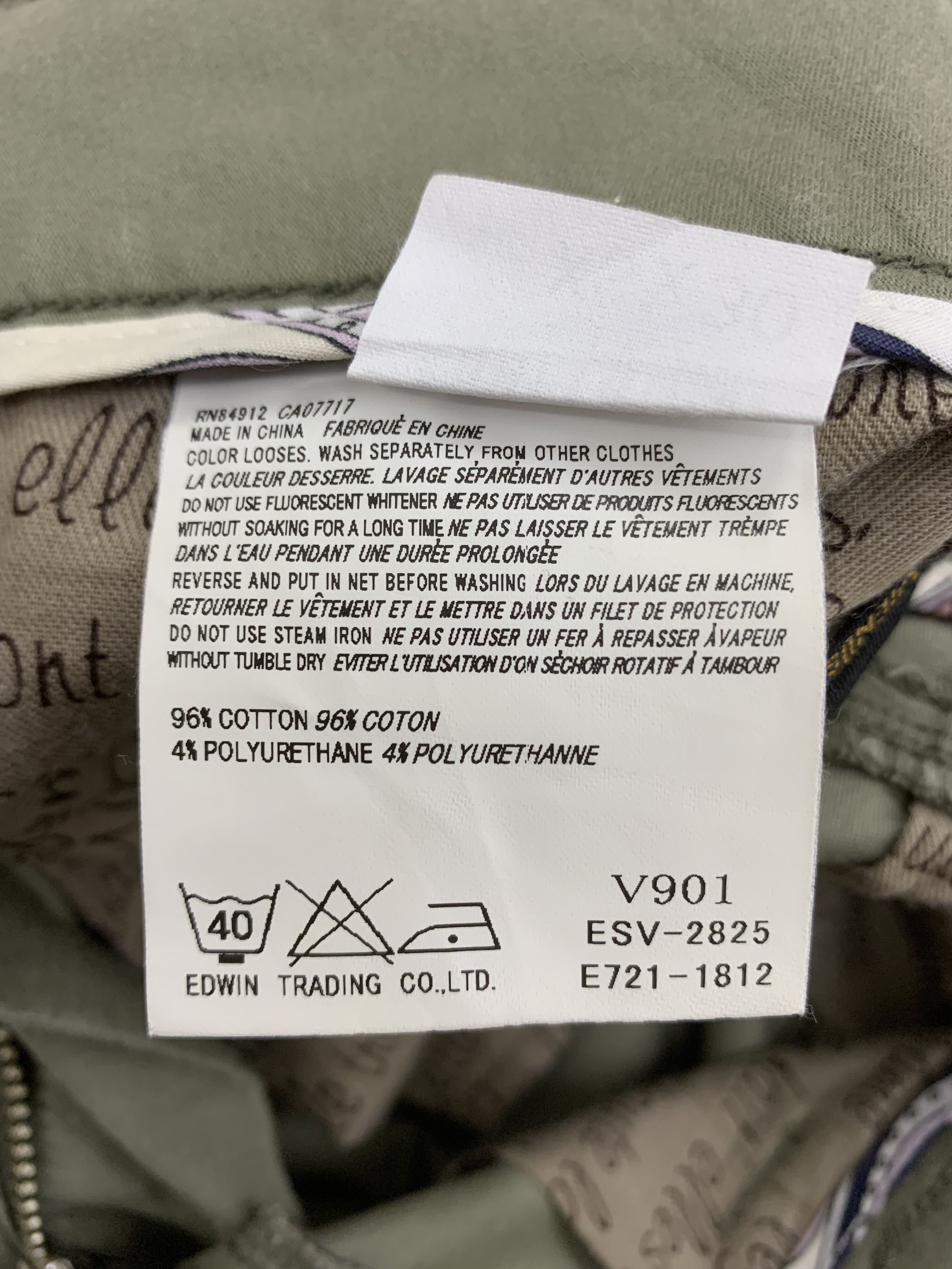 Japanese Brand × Vintage Vintage Cargo Pants size 28 Size 28" / US 6 / IT 42 - 9 Thumbnail
