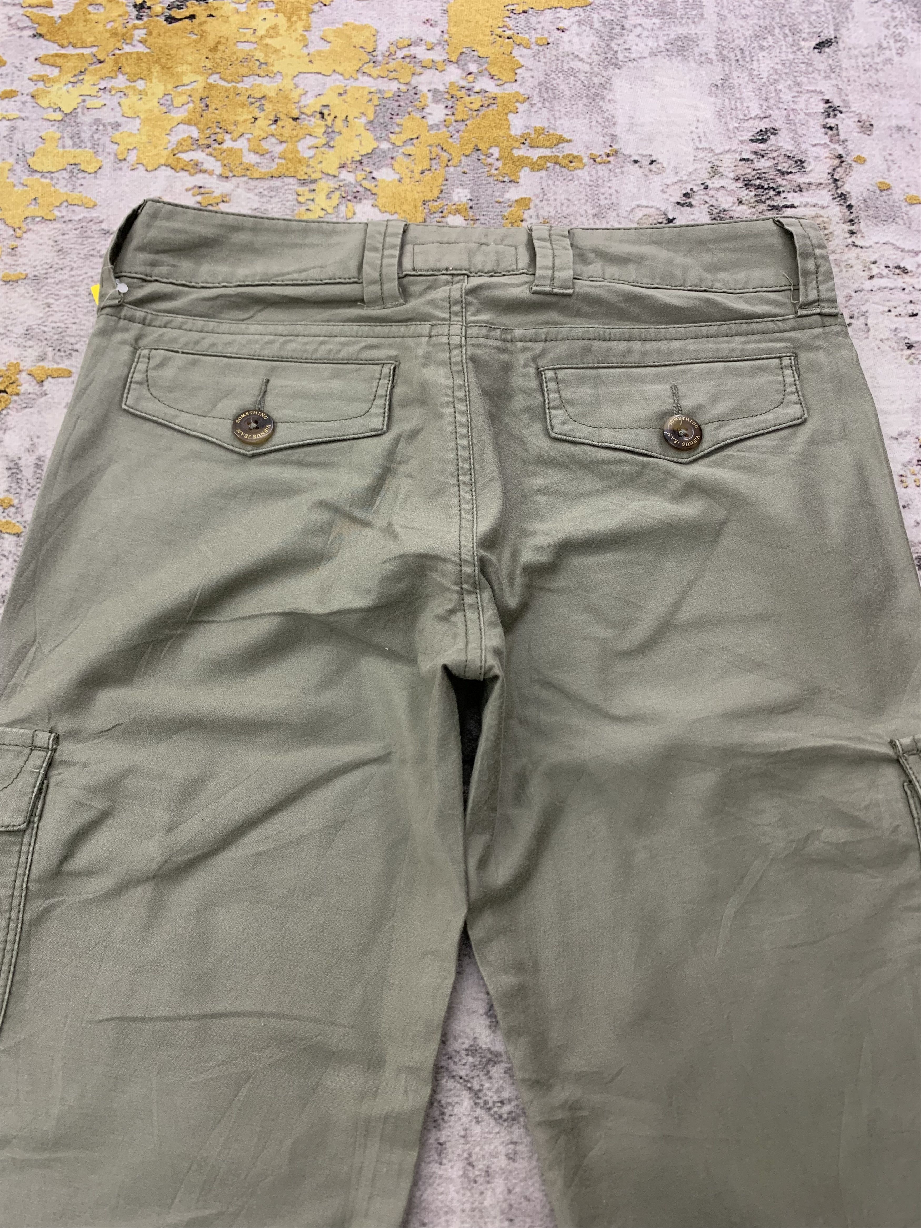 Japanese Brand × Vintage Vintage Cargo Pants size 28 Size 28" / US 6 / IT 42 - 4 Thumbnail