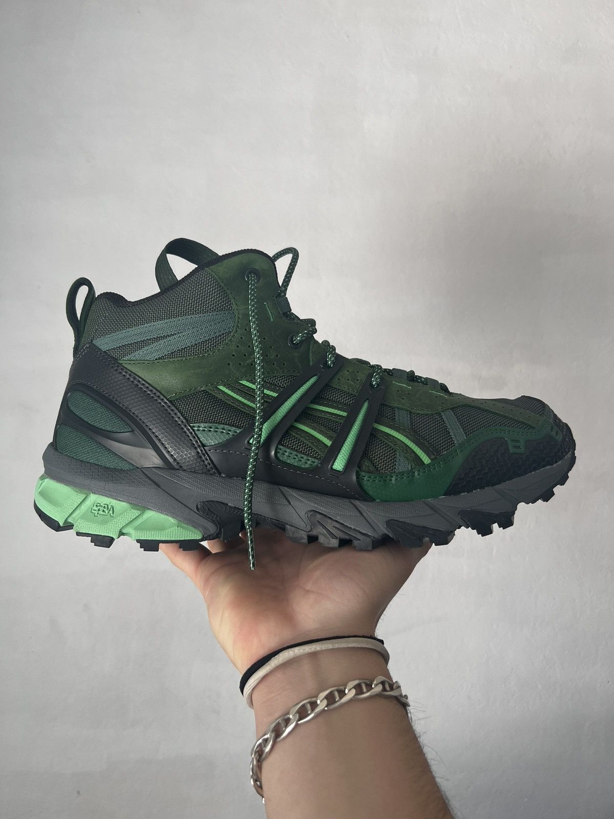 image of Asics x Kiko Kostadinov Us2-S Gel Sonoma 15-50 Mt Shoes in Green, Men's (Size 12)
